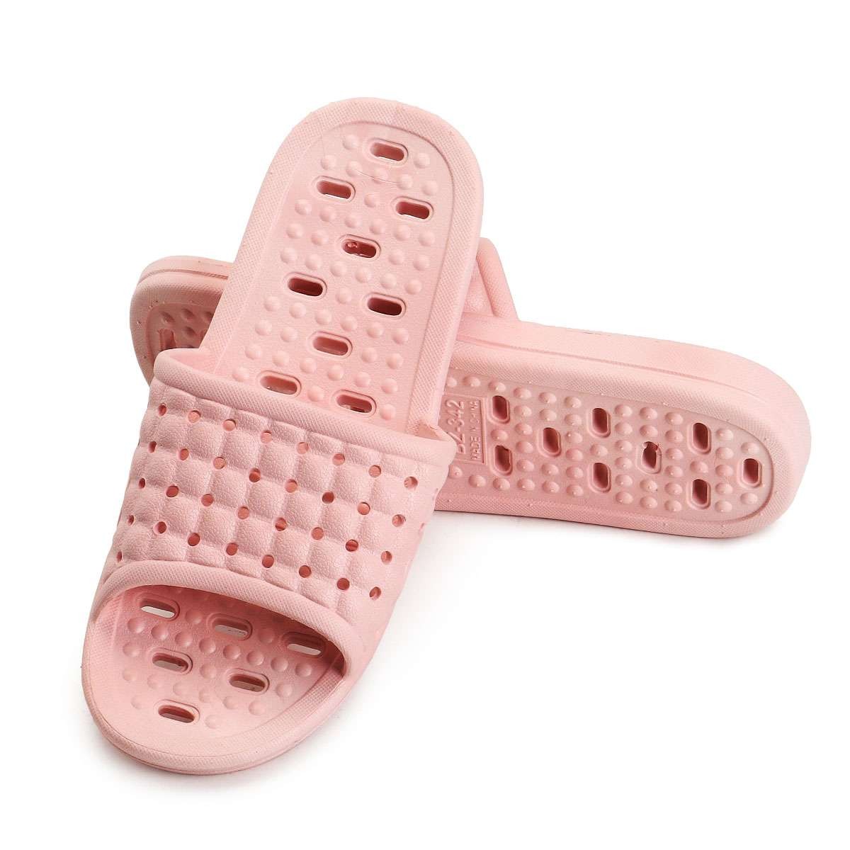Mens Women Shower Shoes Quick Dry Non-Slip Bathroom Slippers Dorm Home Slides US