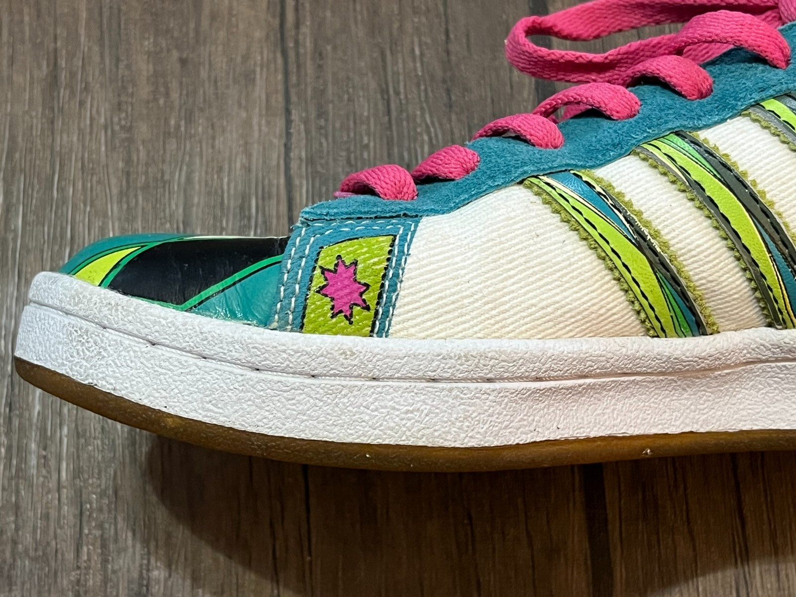 Adidas x Emilio Pucci Superstar Adicolor G3 Green Series Sneakers Shoes W 7.5