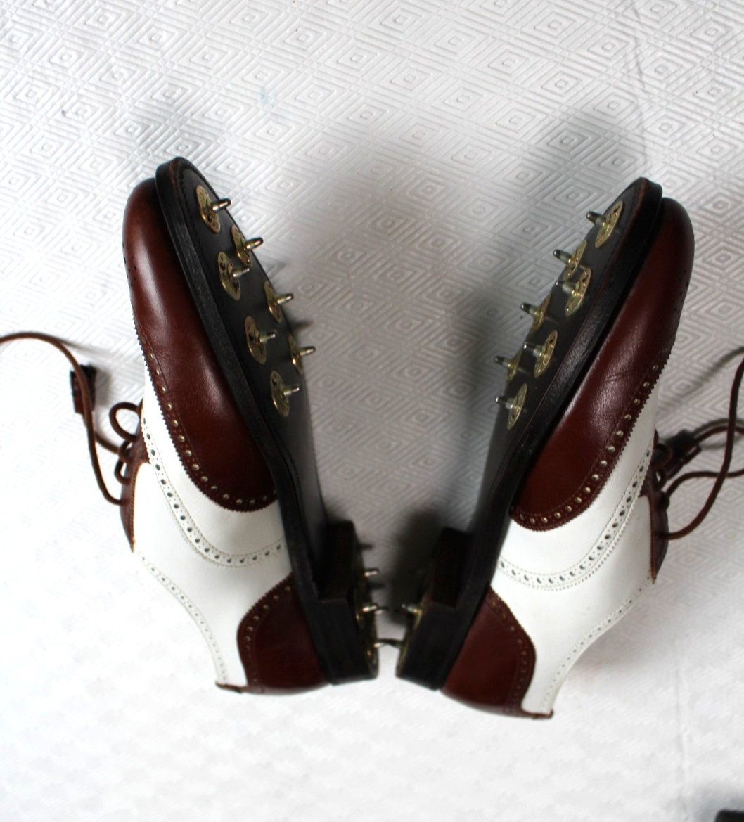 Harlestone Crockett &Jones Vintage Golf Shoes made in England Women’s US 9 B