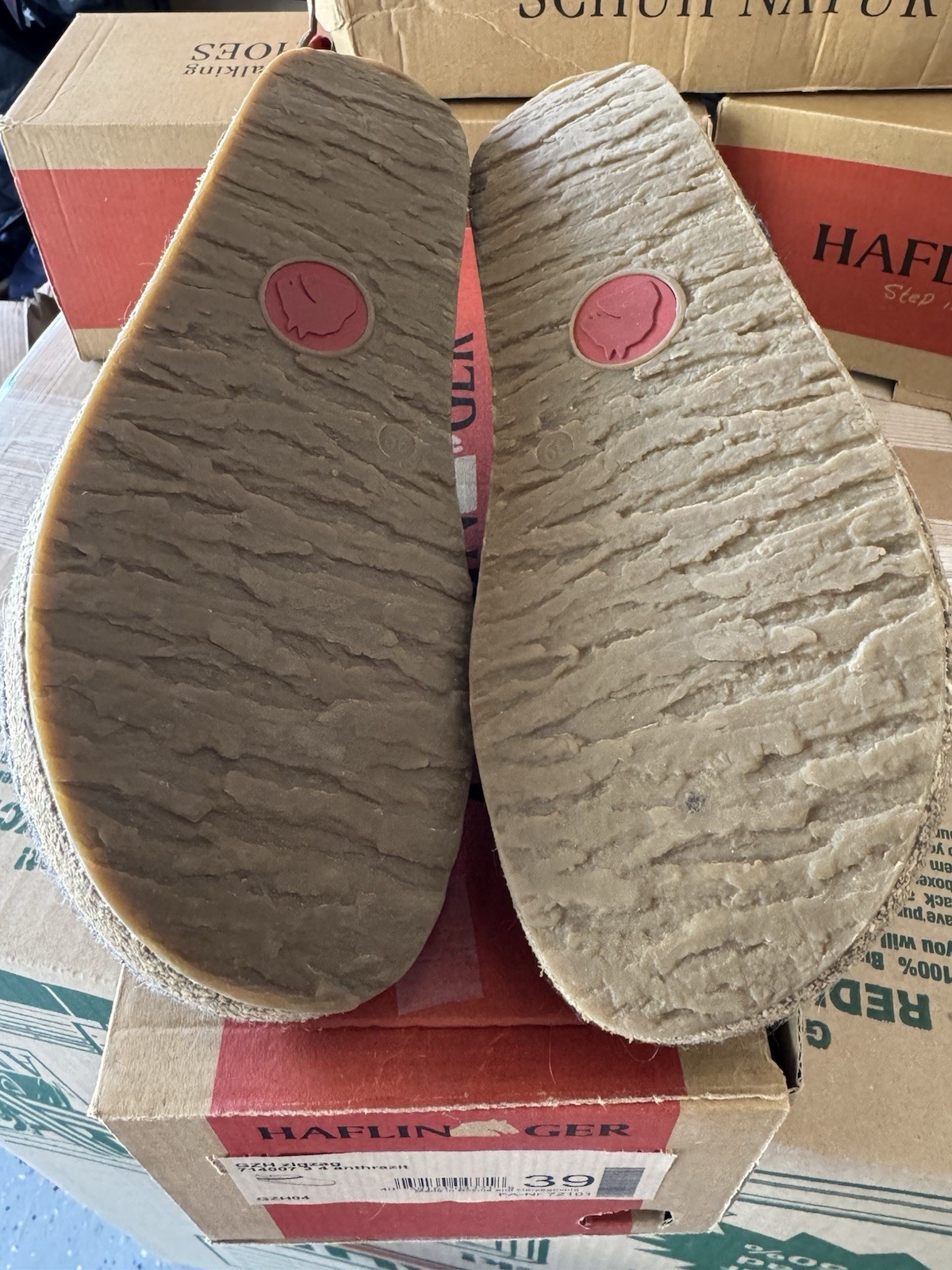 Haflinger GZH ZigZag Women’s US Size 39 Brand New w/Defects (see Description)
