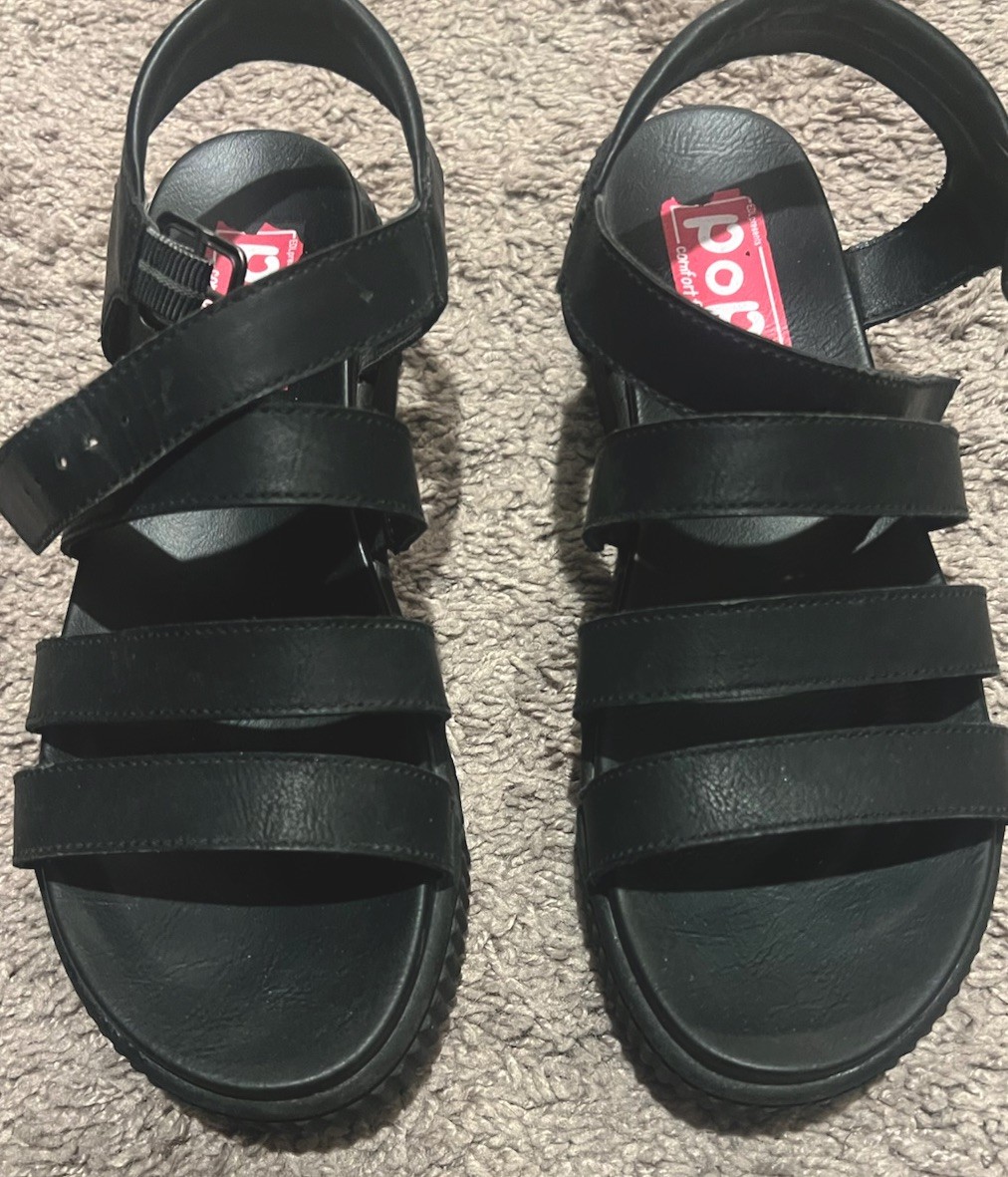 POP Comfort Fit Rugged Sandals Women’s Size 8