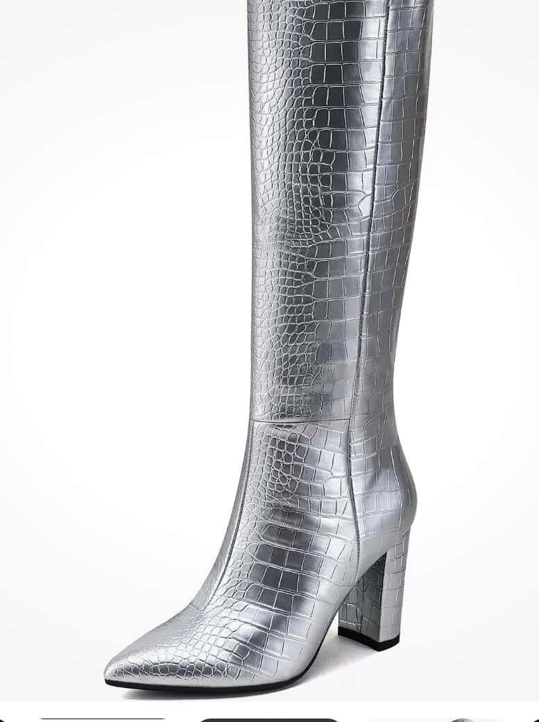 Modatope Knee High Boots Women Riding for Tall Long Boots SIZE 9.5