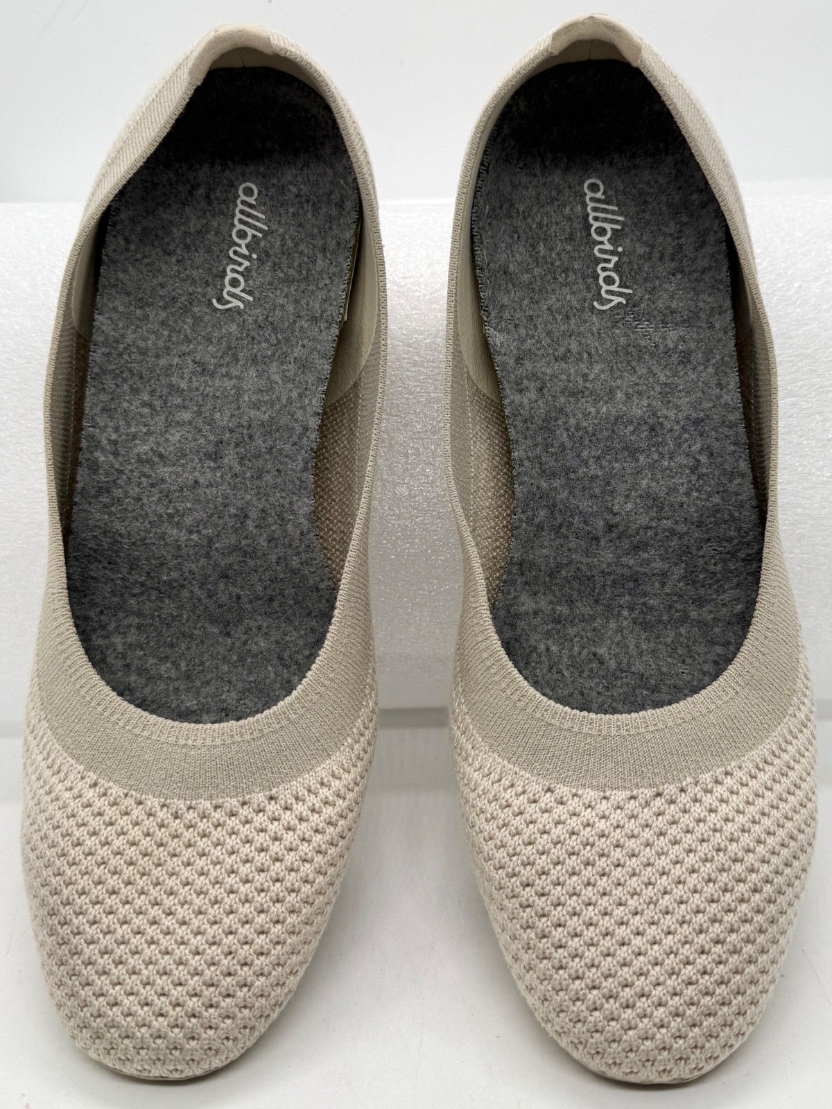 Allbirds Tree Breezers Ballet Flats Size US 7 Beige/Cream Eco-Friendly