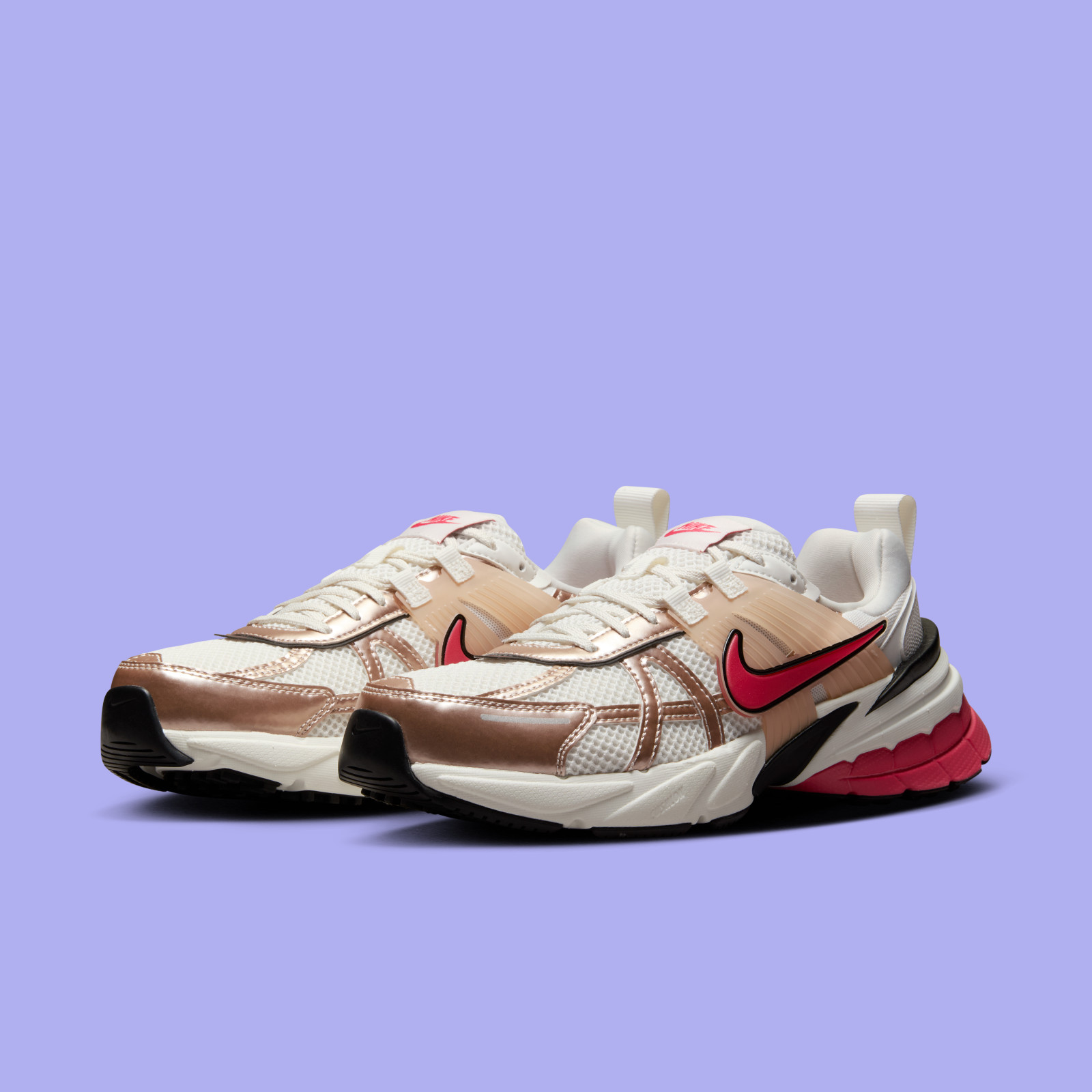 Nike V2K Run White Aster Pink HF7389-838 Women’s Size 8.5 Shoes #73D