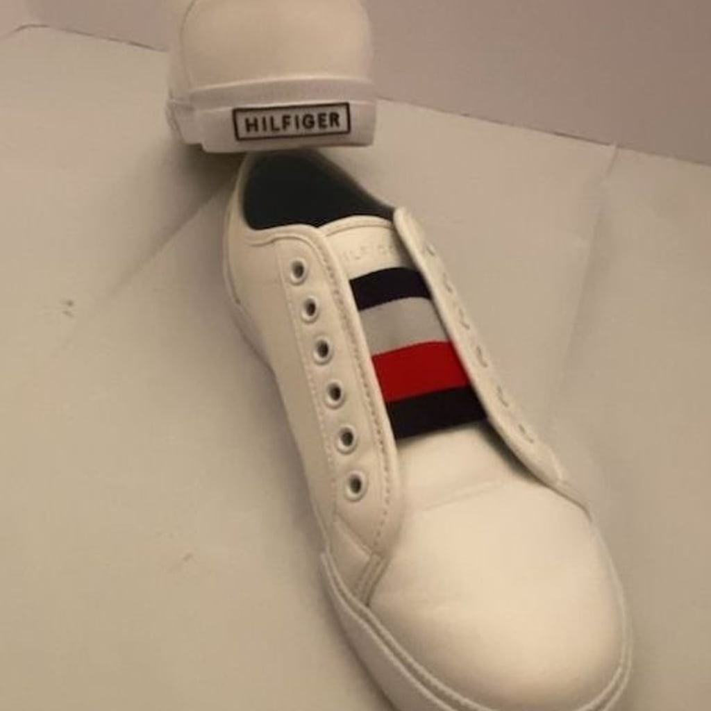 Tommy Hilfiger Women’s Twanni/Anni Slip-On Sneakers in White