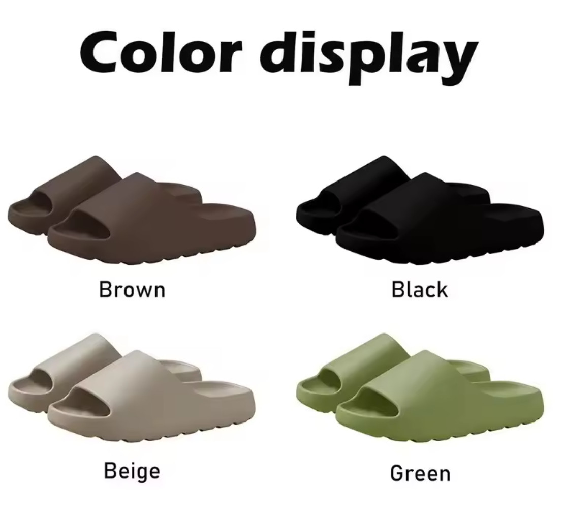 Flip Flops Sandals Summer Slip Flat Light Beach Pool Outdoor Sliders 20% OFF