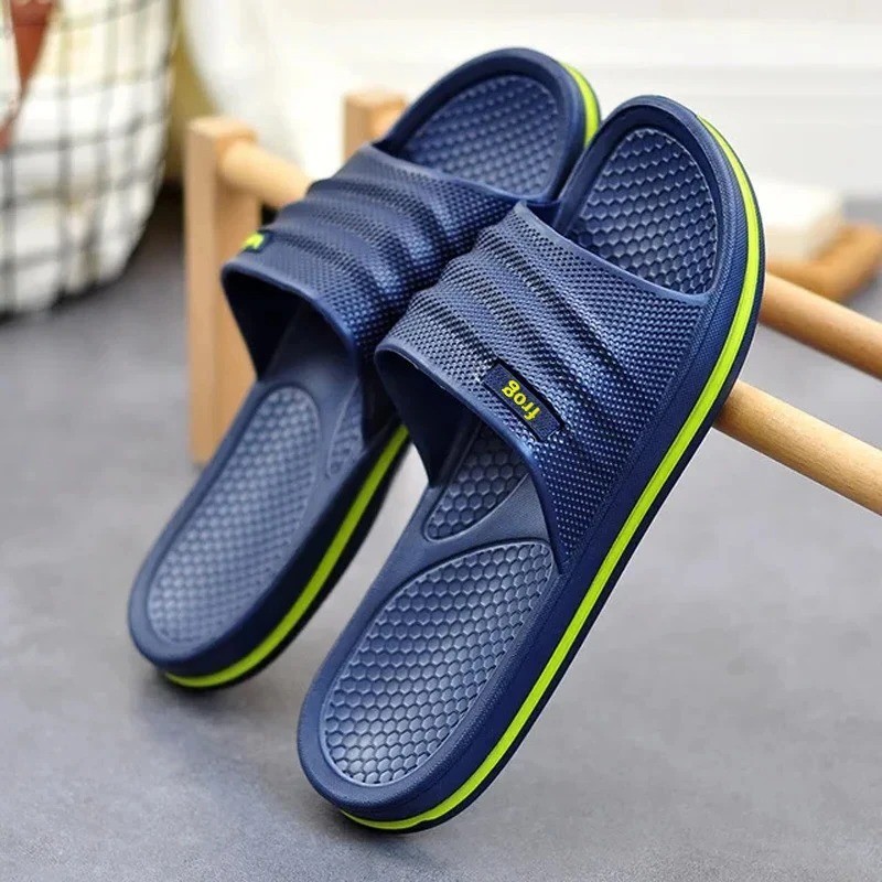 Soft EVA Bathroom Slippers Men Women Non Slip House Slides Indoor Shower Shoes