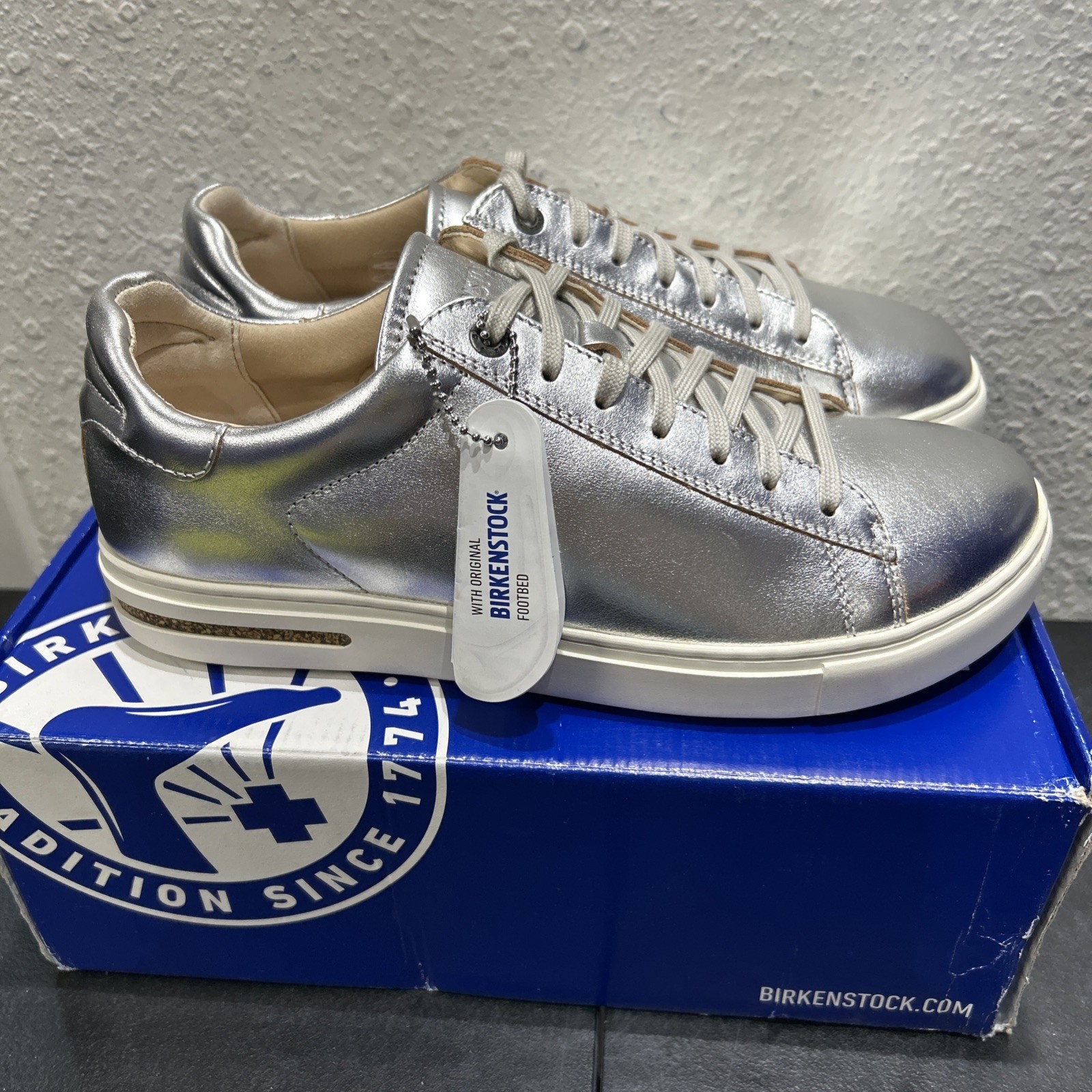 Birkenstock Bend Low Color Silver EU 41 US W10 M8