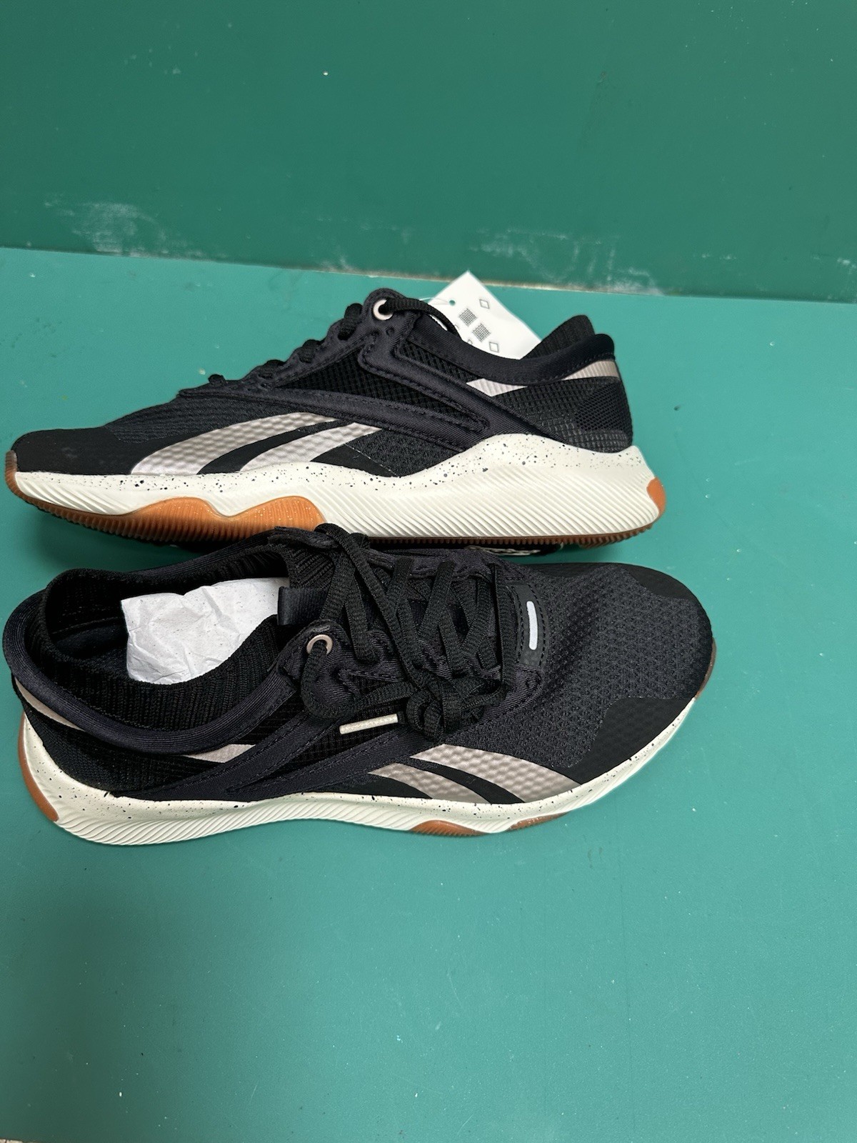 Reebok Women’s HIIT Training Black Moondust FW8210 Size 7