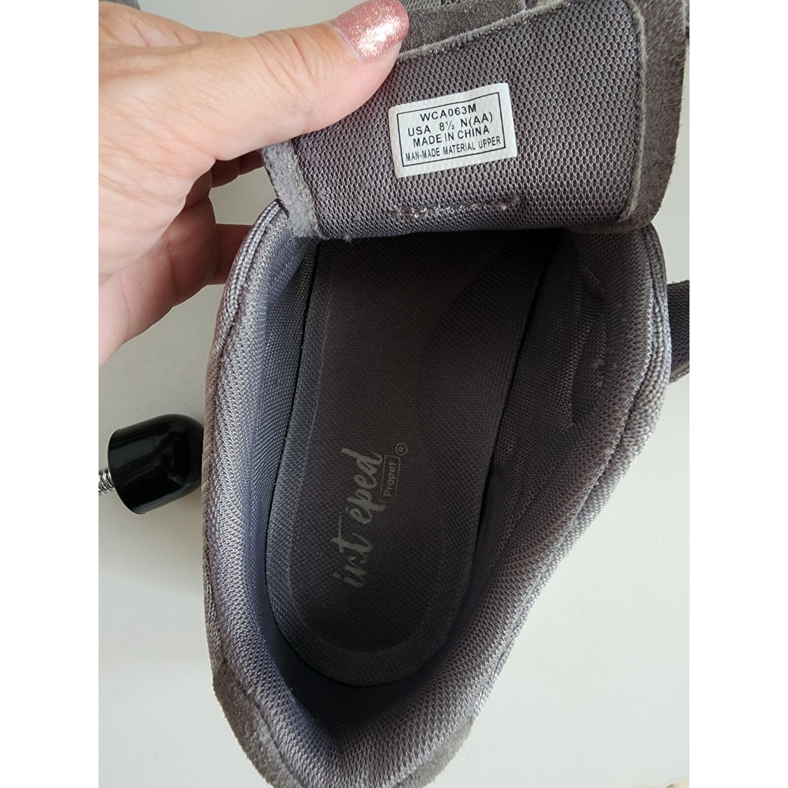 Propet Sally Intrepid Gray Comfort Sneakers