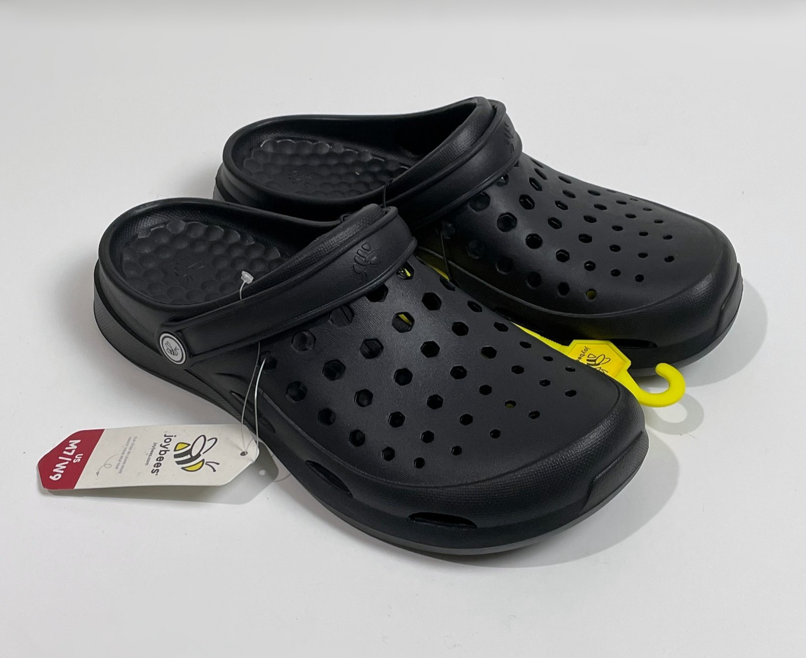 Joybees Active Clog Sandals Men’s 7 Women’s 9 – Black