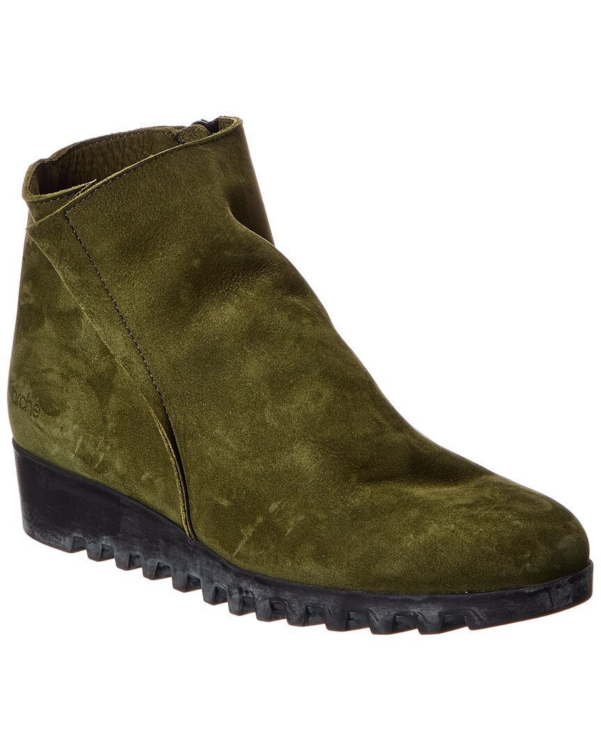 Arche Lomhus Suede Boot Women’s Green 37