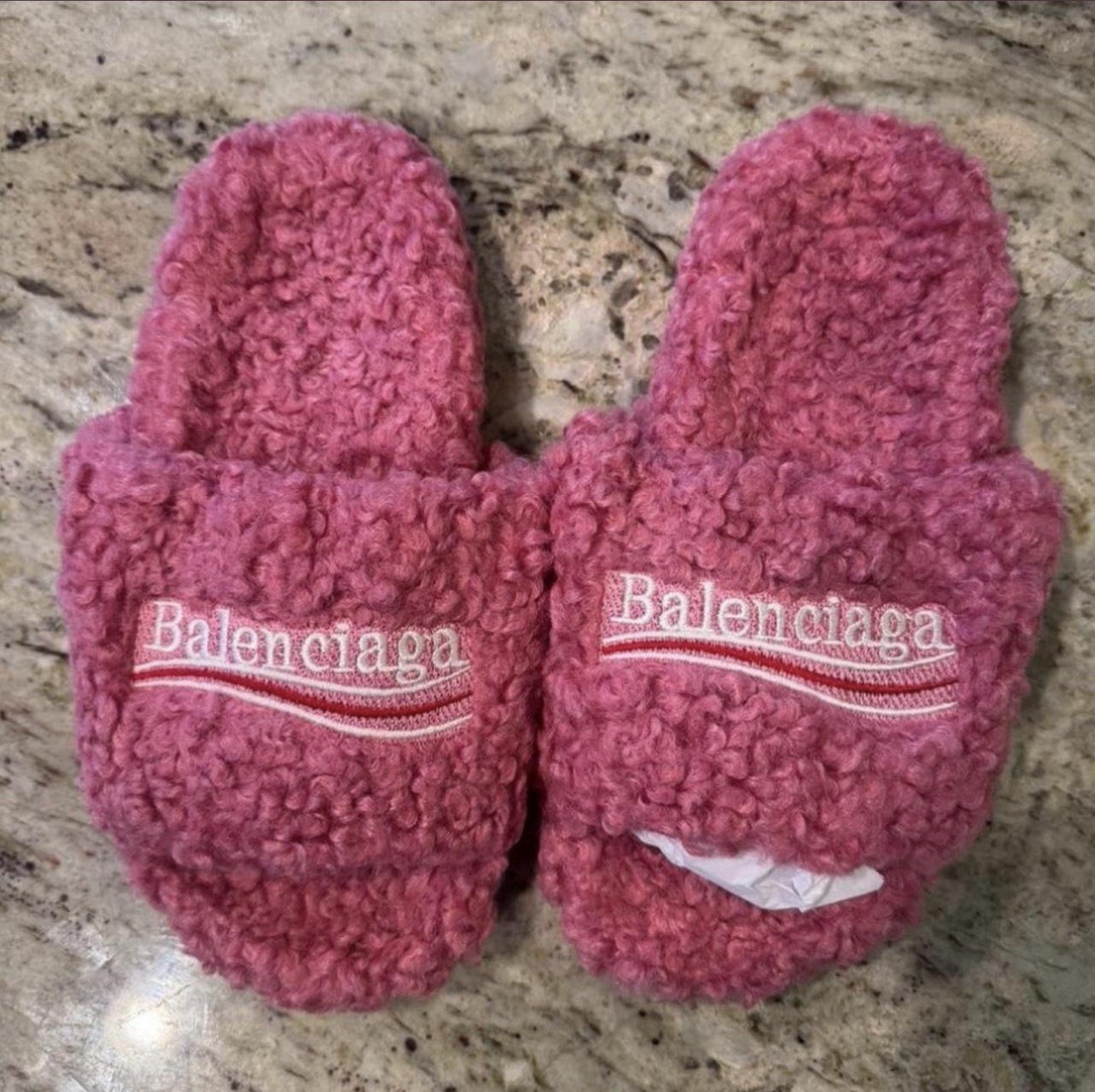Balenciaga slides pink size 6