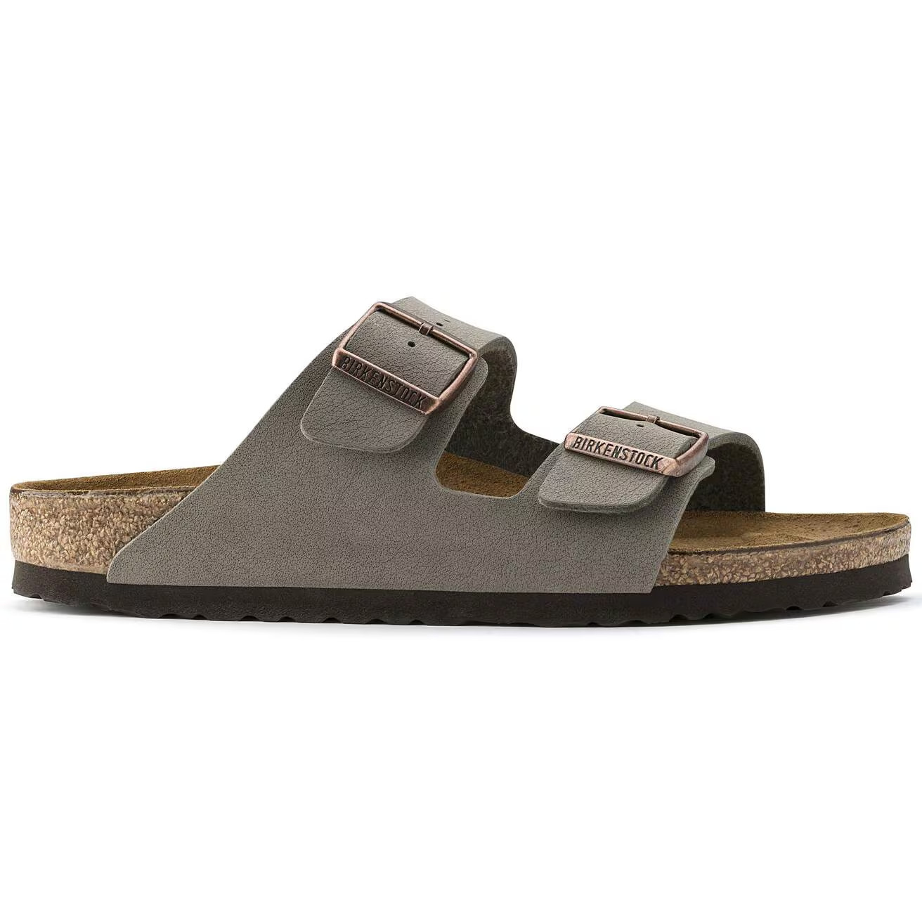 Birkenstock Arizona Soft Footbed Birko-Flor Sandals Black Stone Blue EU 37-45