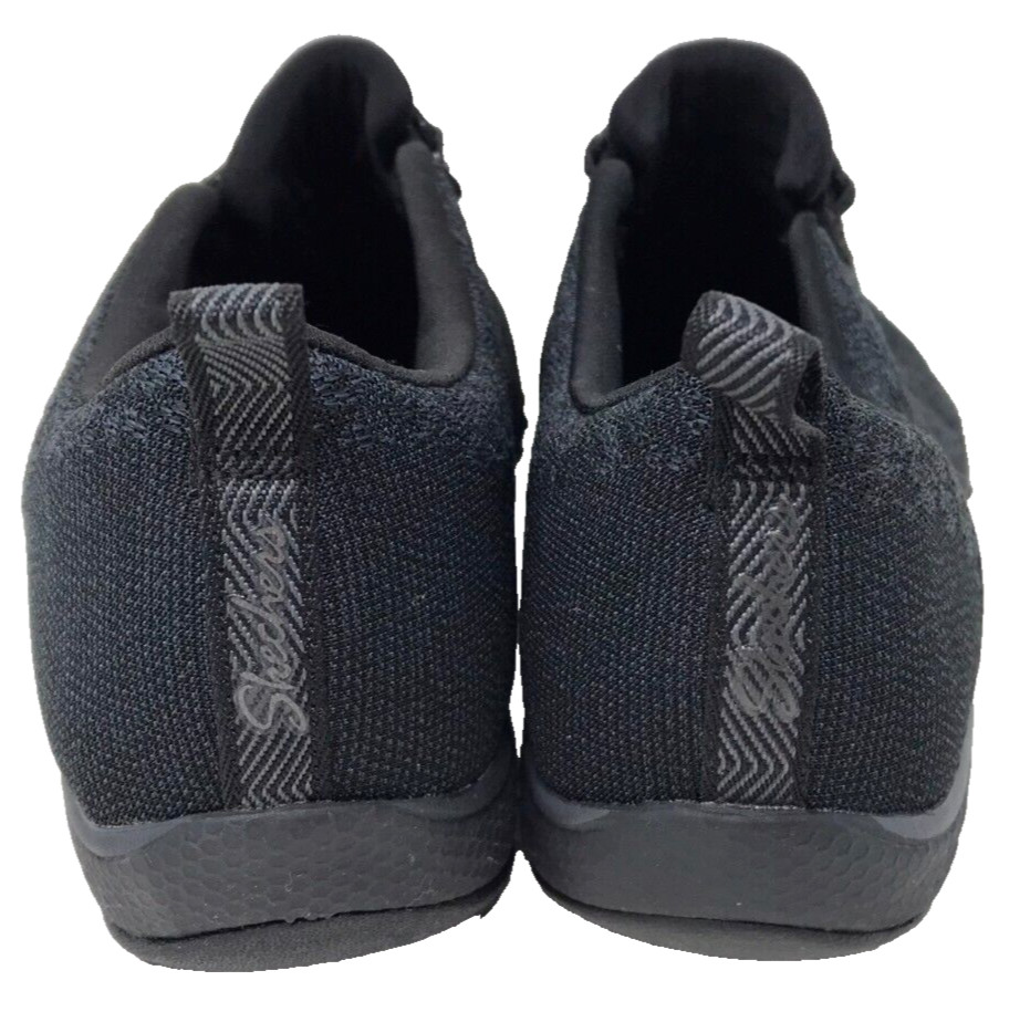 Skechers Women’s RF Breathe Easy Slip On Walking Shoes Black Size:8 180M