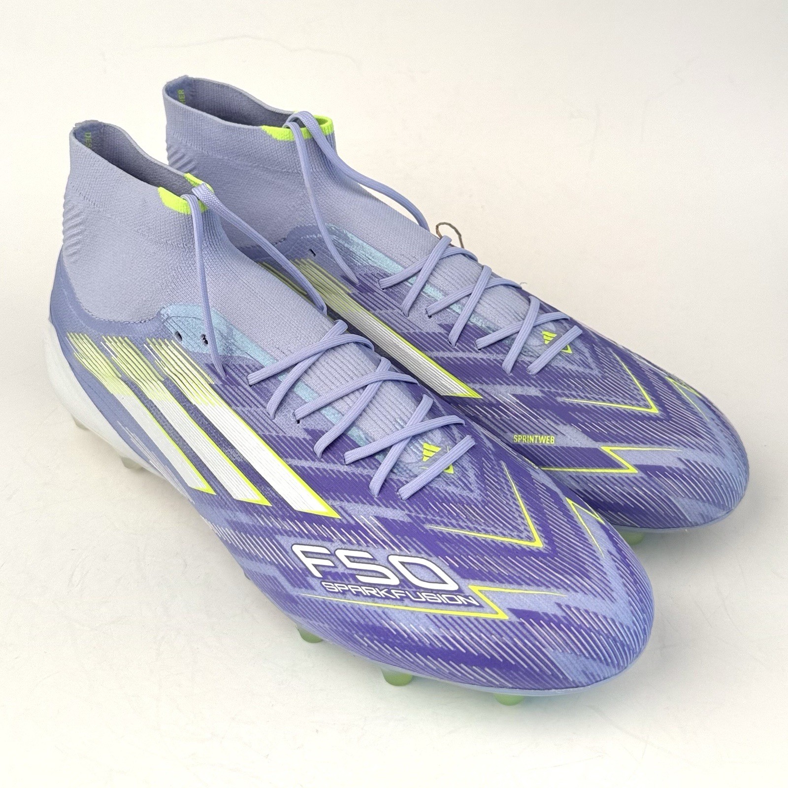 Size 12.5 – Adidas F50 Sparkfusion Elite Mid FG Women’s Soccer Cleats JH7648