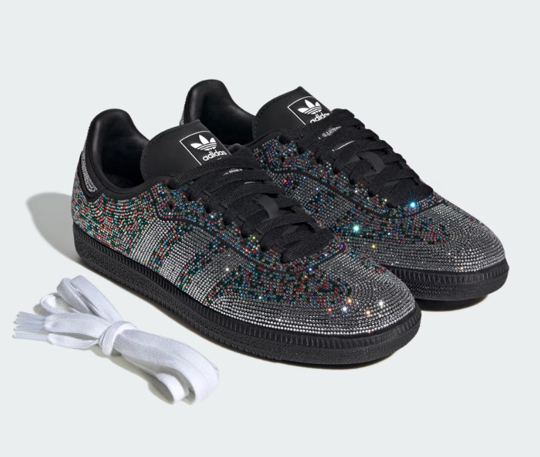 adidas Samba OG KJ2510 Core Black Silver Metallic Core Black Women’s Size