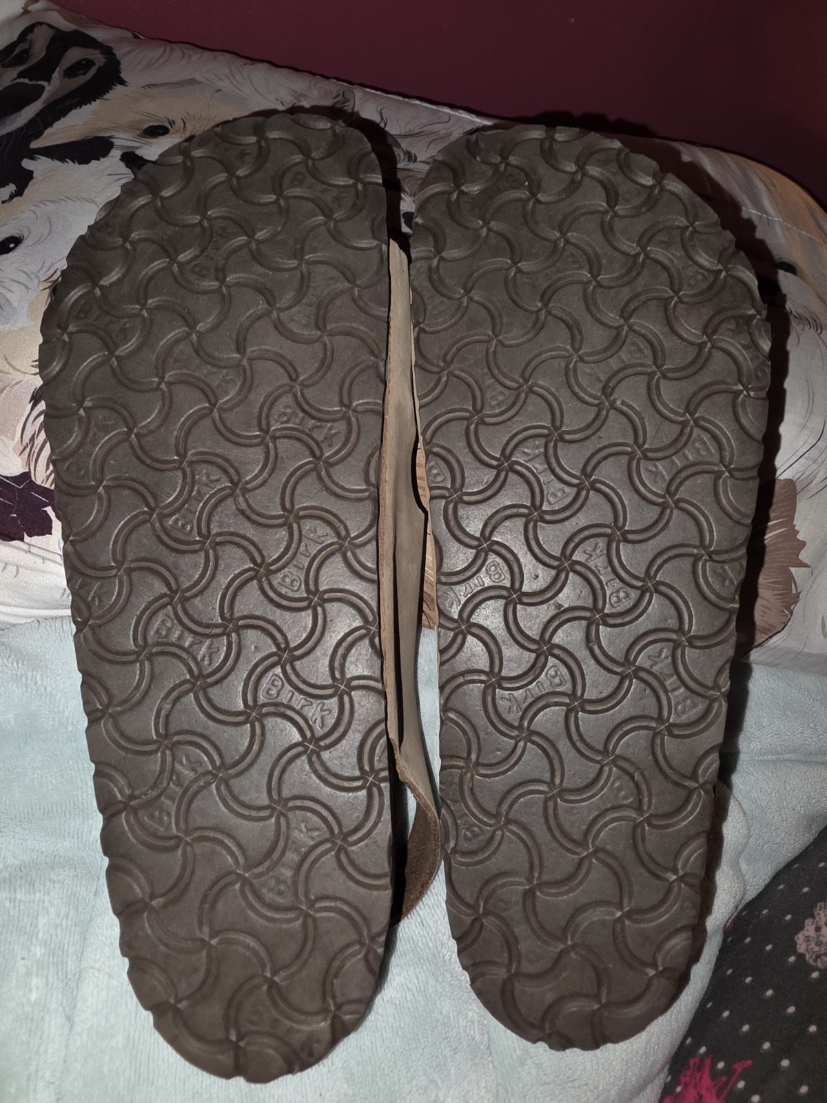 Birkenstock Arizona Mocha Birkibuc Leather Sandals Narrow/Wide Size 43 MENS 10