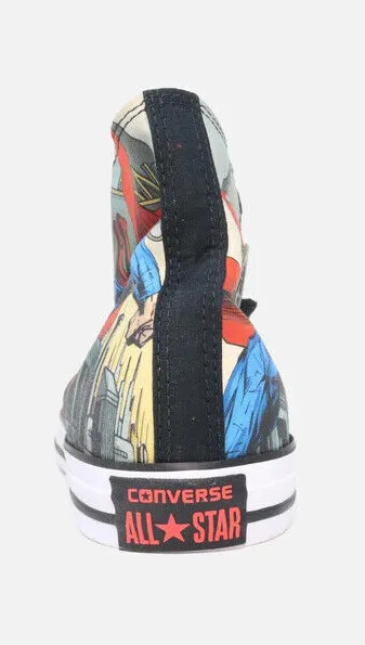 Rare Converse DC Comics x Chuck Taylor All Star Hi Superman Justice League Shoes