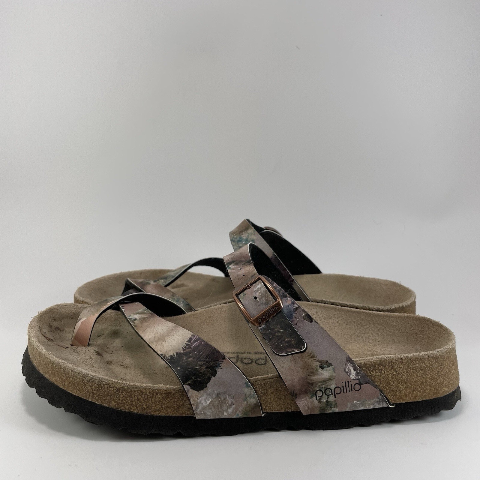 Papillio Birkenstock Tabora Mayari Sandals Crystal Lilac Womens 38/ 7-7.5