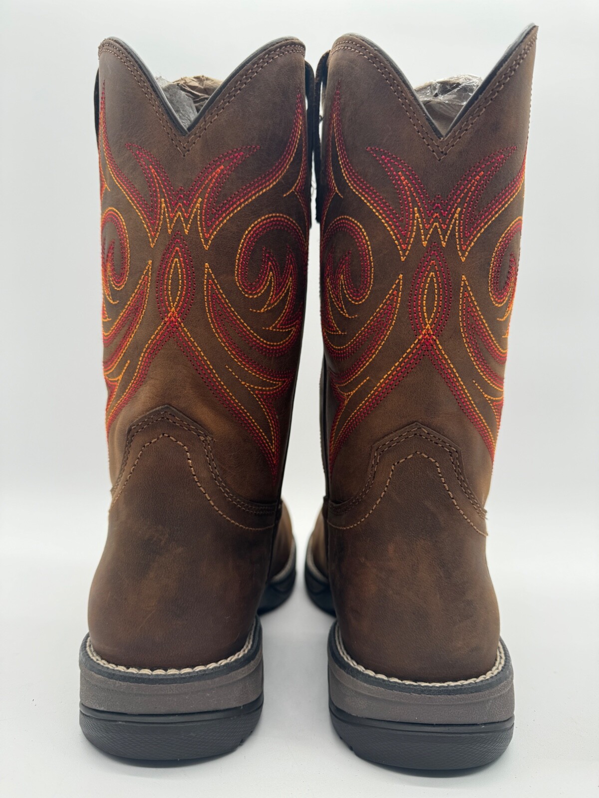 Semi new AriatAnthem Round Toe Composite Toe Work Boot Women’s in BROWN SZ 8 B
