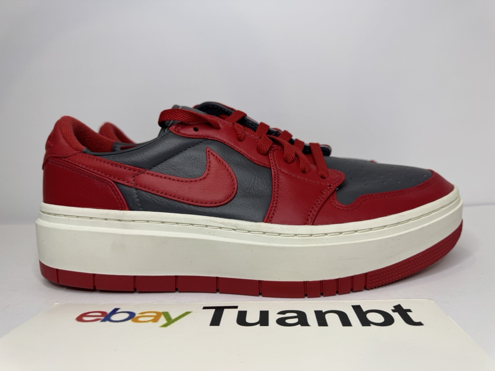 BRAND NEW Nike Air Jordan 1 Elevate Low Women’s Gray/University Red DH7004 006
