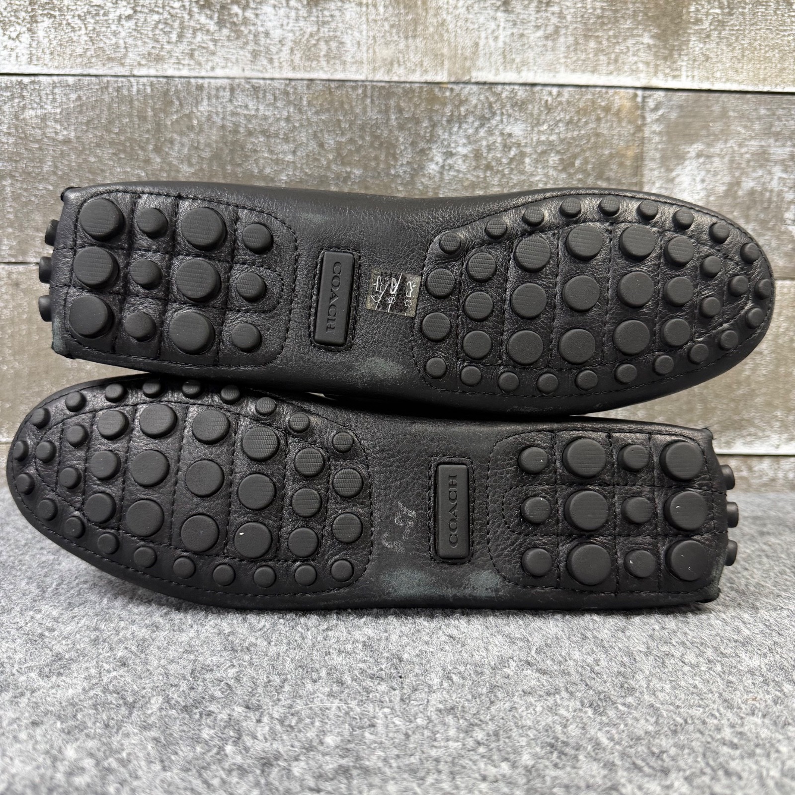 Coach ( Black ) New York Nancy Designer Leather Loafer Womens 9B