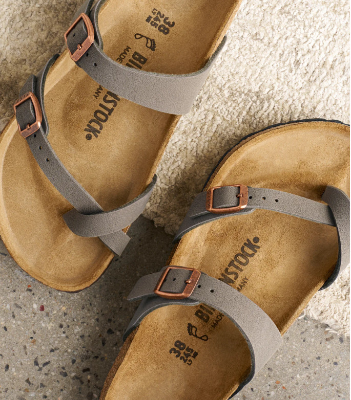 New Birkenstock Mayari Stone Birkibuc Sandals Women’s-Regular/Wide EU 37-41