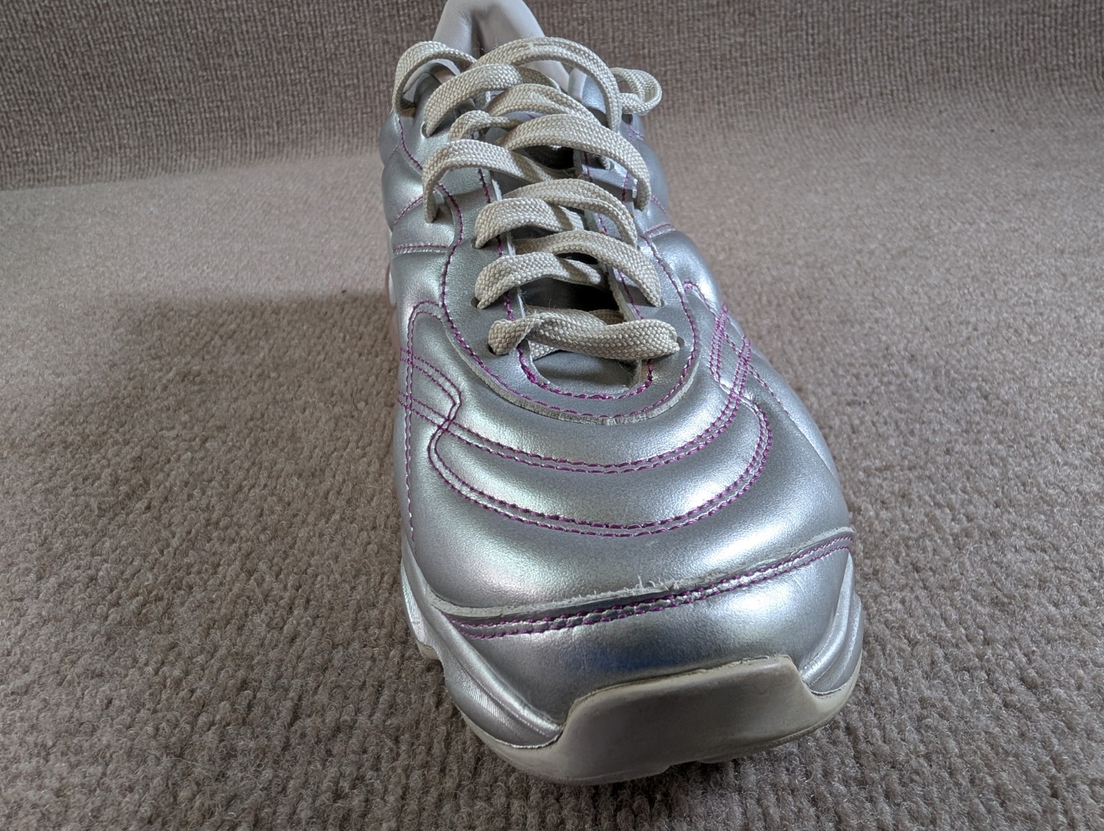 PUMA Cell Dome King ML x Dua Lipa Silver Purple Women’s Sneaker Shoes Size 10