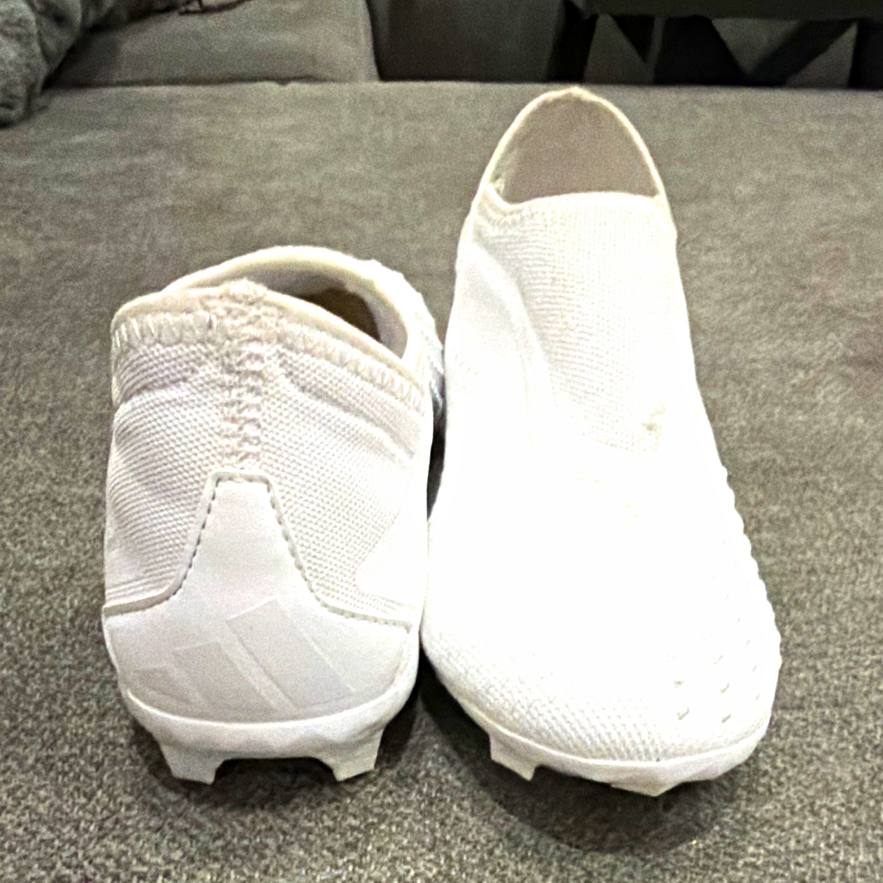 adidas Predator Accuracy.3 Laceless Football Cleats White WUS 4.5. Worn once