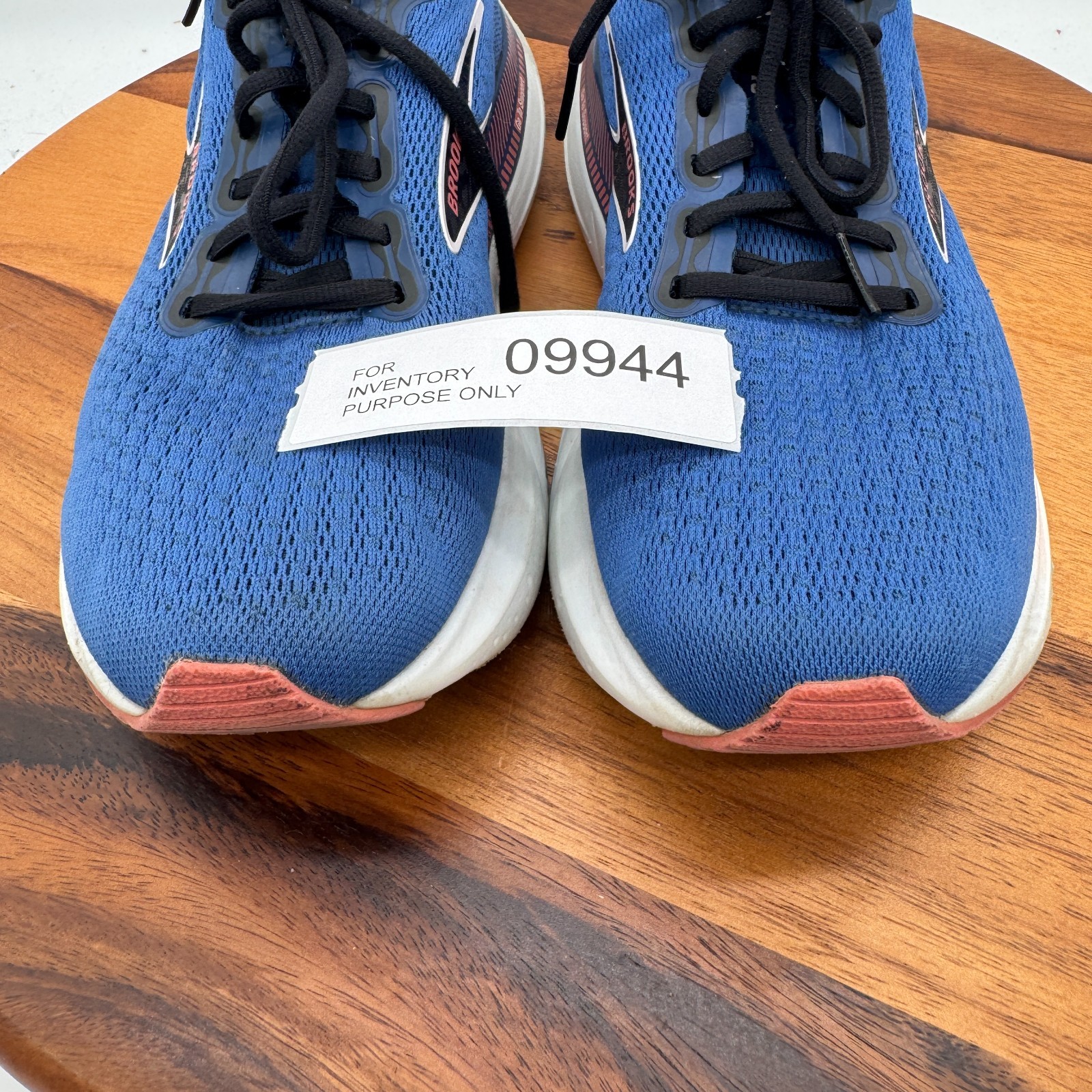 Brooks Glycerin GTS 21 Womens 9 Wide Shoes Blue Running Walking Gym Sneakers
