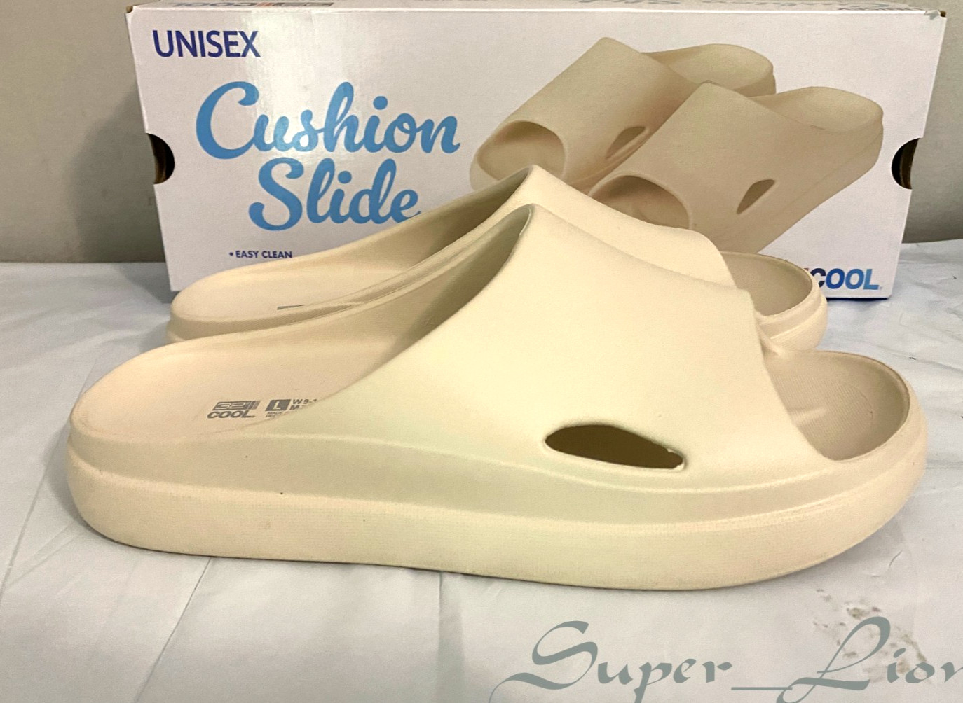 NEW 32 Degrees Cool Unisex Cushion Slide Sandals – PICK SIZE – TAN