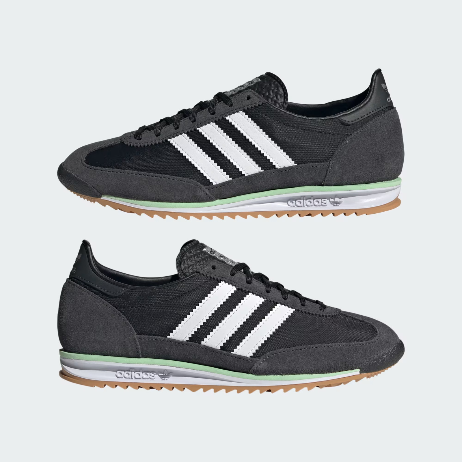 Adidas Women’s SL 72 OG ‘Black Carbon Green’ Shoes JH7390