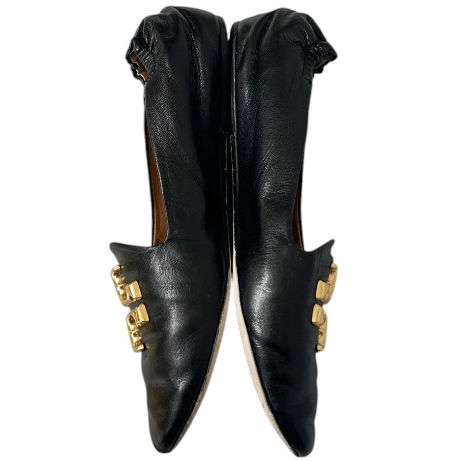 Tory Burch Eleanor Loafers Women’s Sz 9M Perfect Black Luxury Designer Flats
