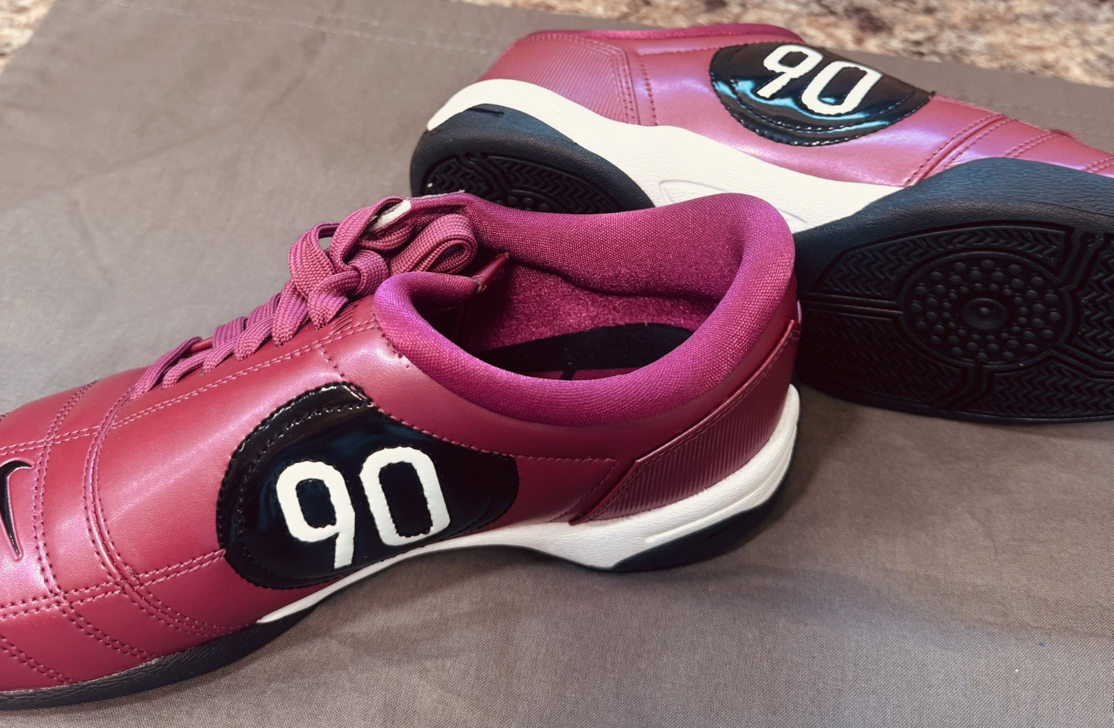 Nike Total 90 3 III «Bordeaux» sneakers Women Size 7.5 Bordeaux Red –