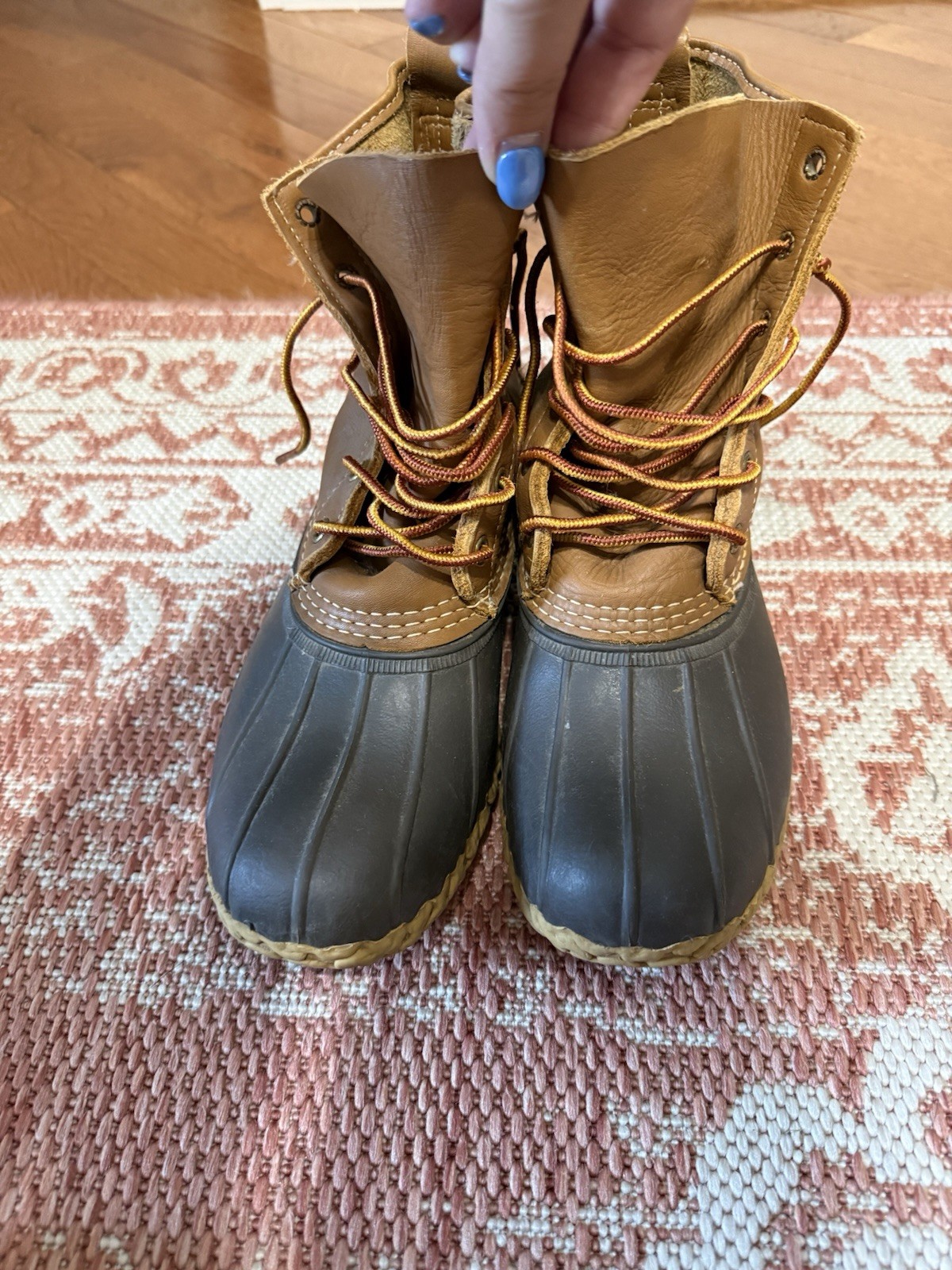 Vintage LL Bean Duck Boots Brown Women’s Size 9 Men’s Size 7.5