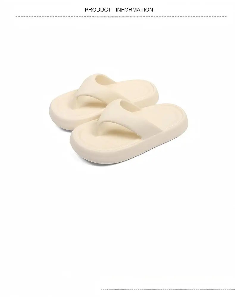 Women’s Classy Flip-flops with Poop Feeling, Female Internet Celebrity Eva Summe