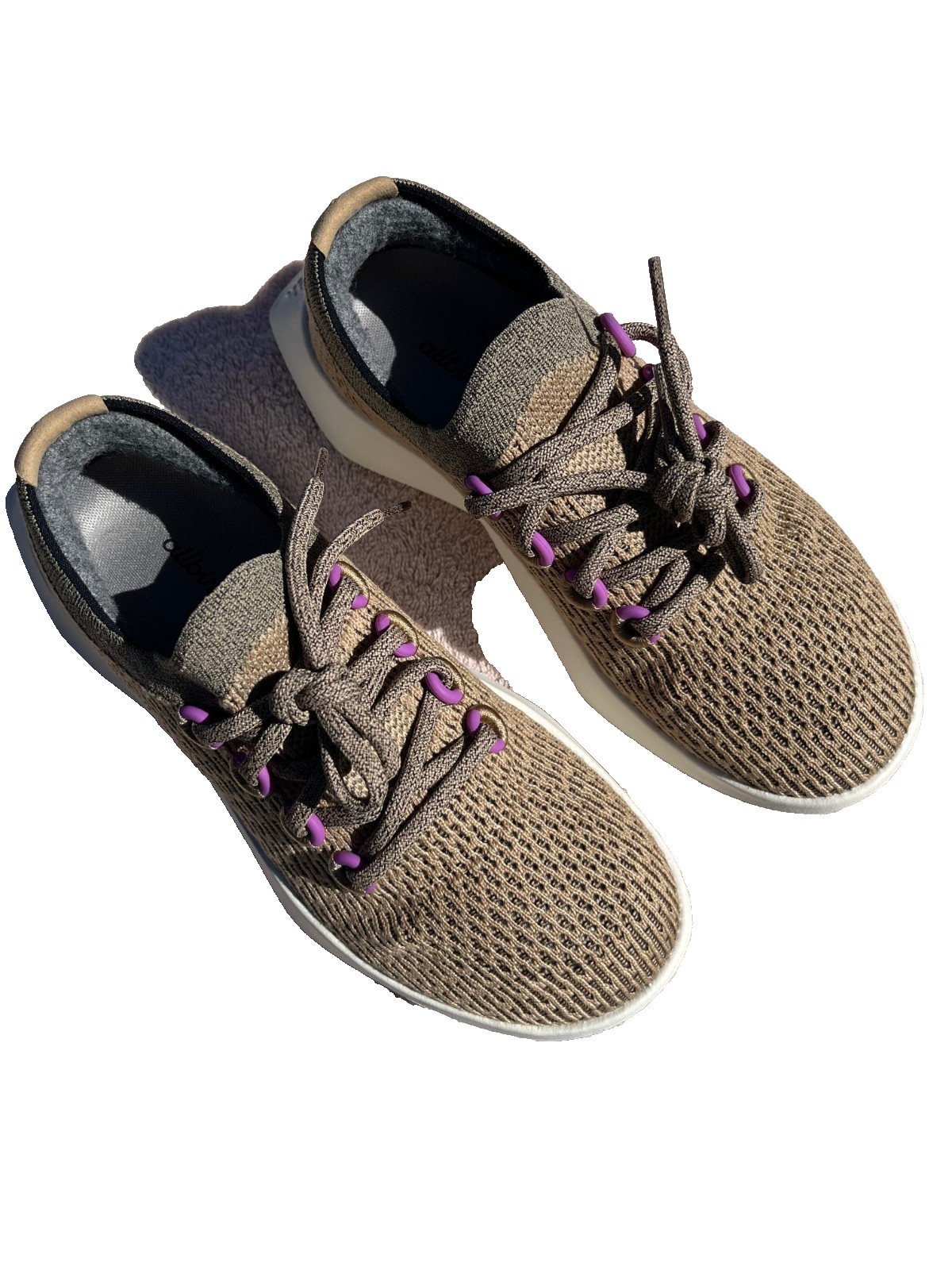 Allbirds Tree Dasher Women’s Sneakers – Size 7, Hazy Beige, New W/O Box