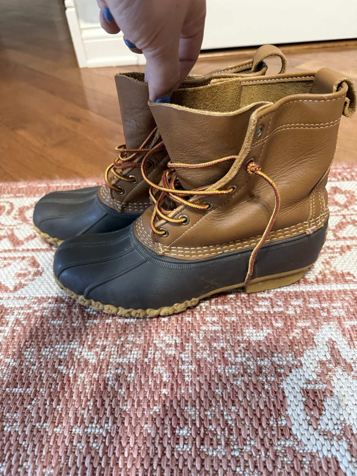 Vintage LL Bean Duck Boots Brown Women’s Size 9 Men’s Size 7.5