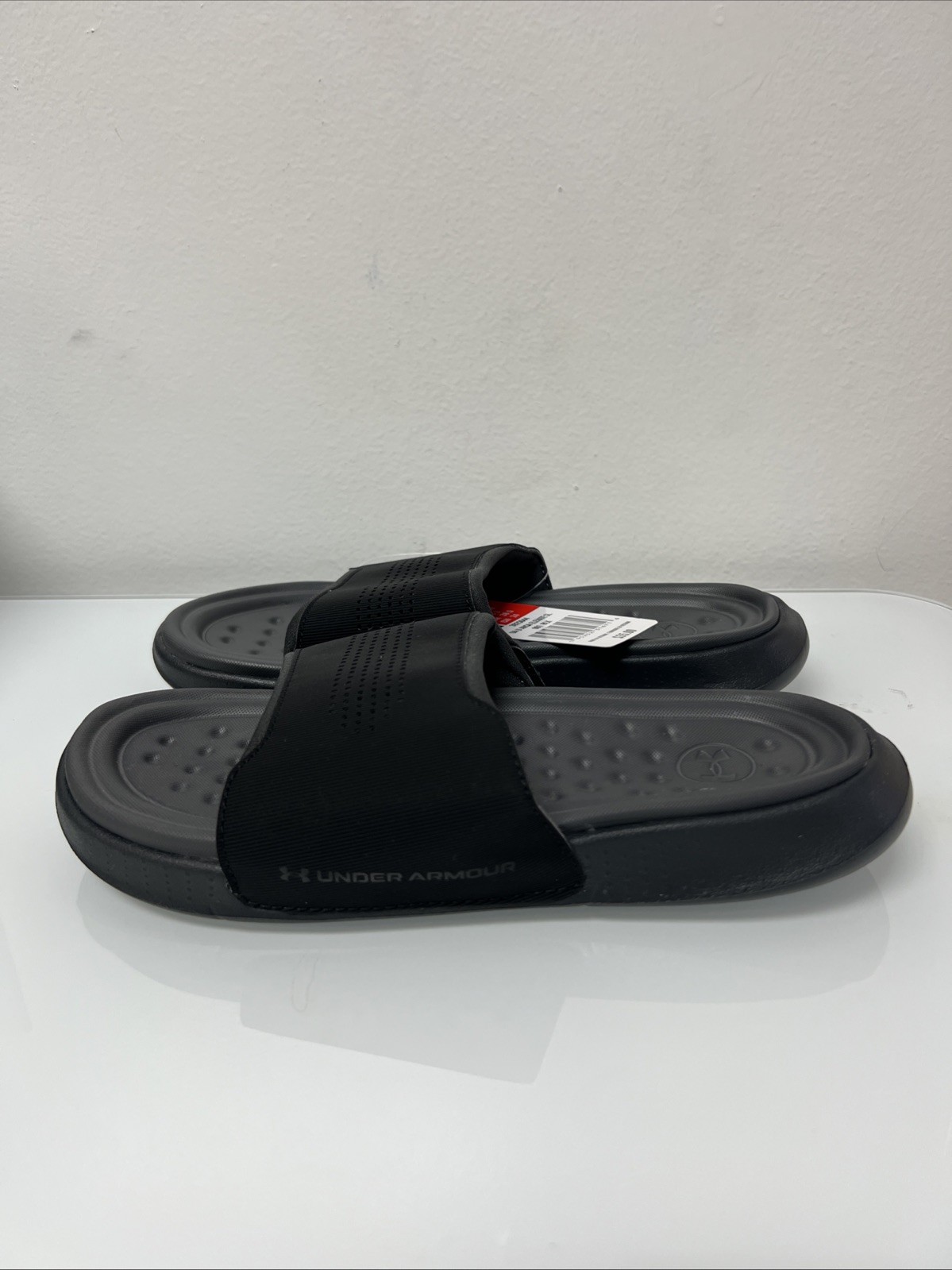 Under Armour Unisex Ansa Elevate Slide Sandal 3025044-001 Black Size M6/W7.5 NWT