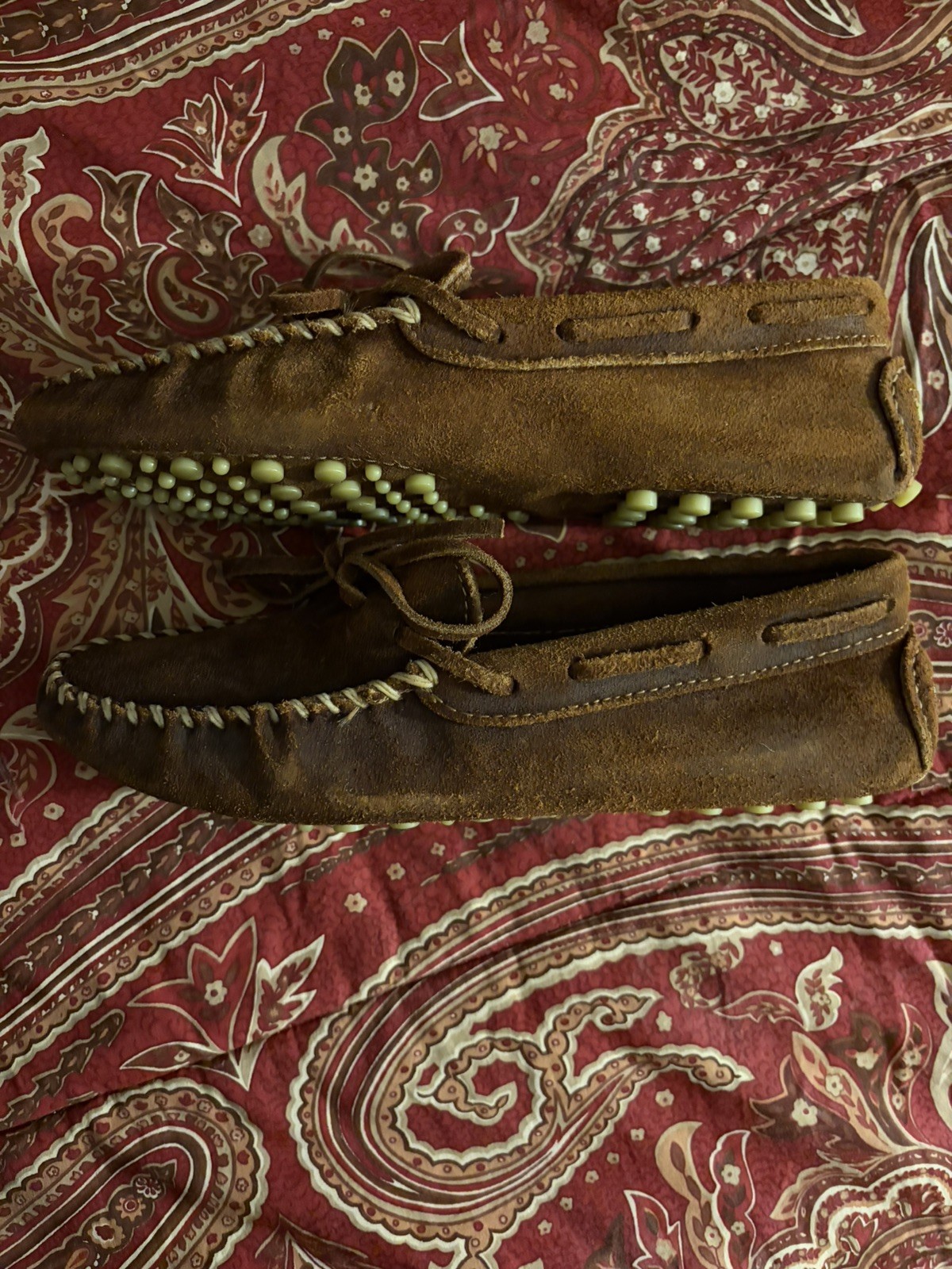 minnetonka driving moccasins size 8 men 10 women new without box