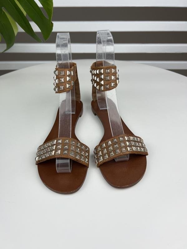 women ash heels brown leather 36