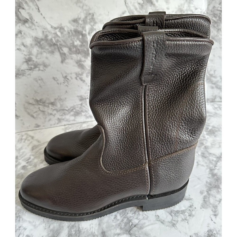 Harley Davidson Womens Size 5 M Brown Leather Boots New