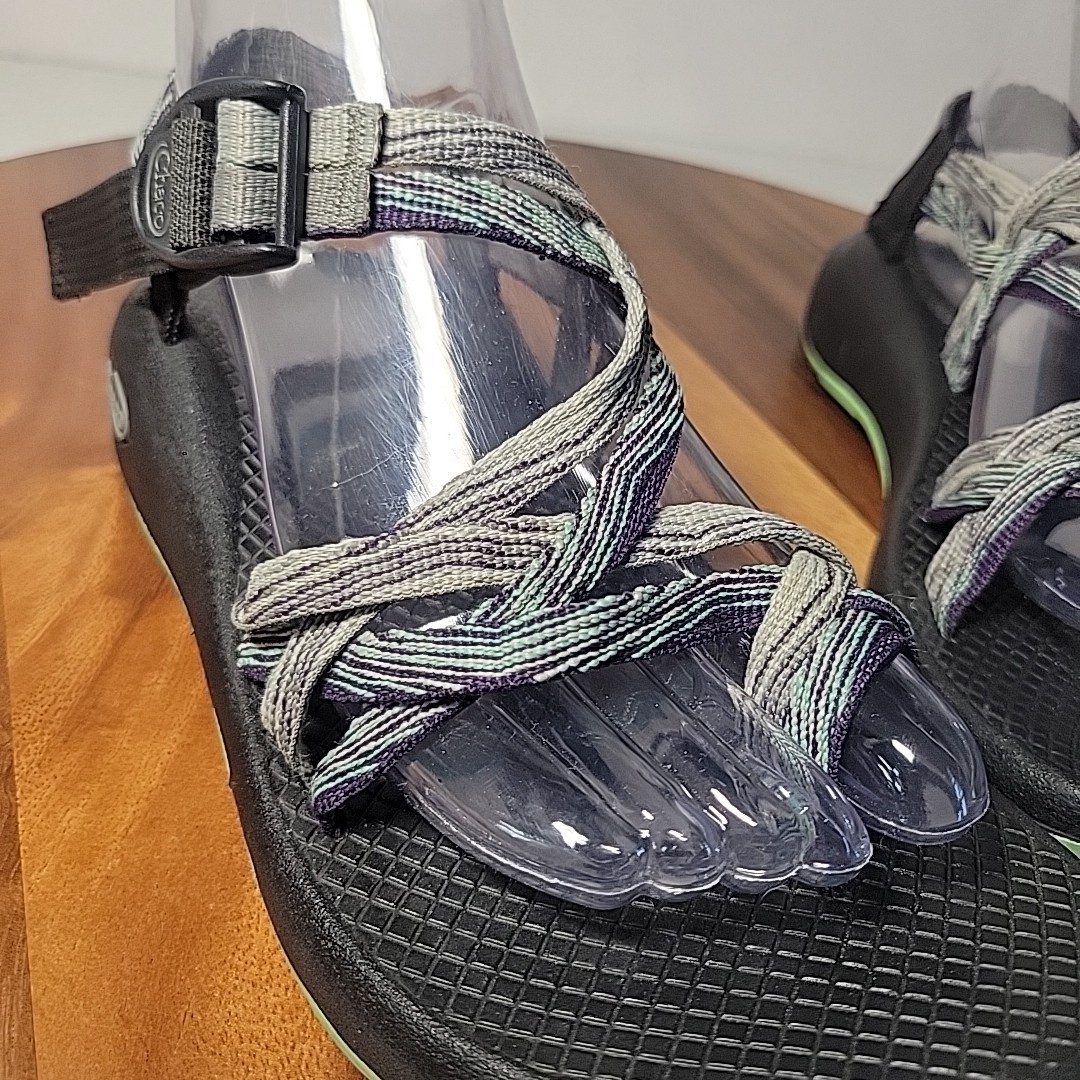 Chaco Sandals Womens 8 Green Z Cloud X2 Outdoor Hiking Sport Shoes