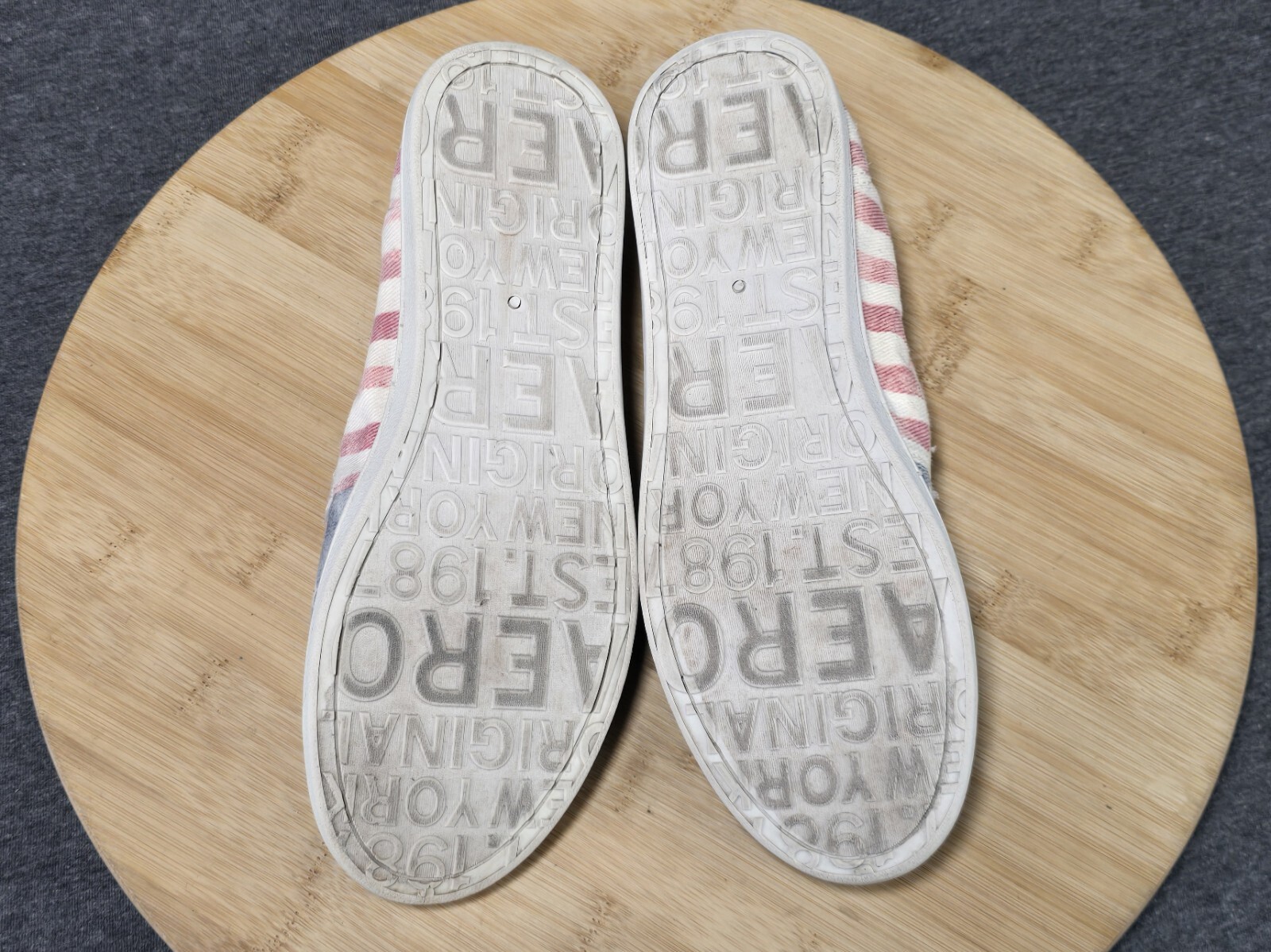 Aeropostale Stars and Stripes Canvas Loafers Women’s Size 9 Shoes American Flag