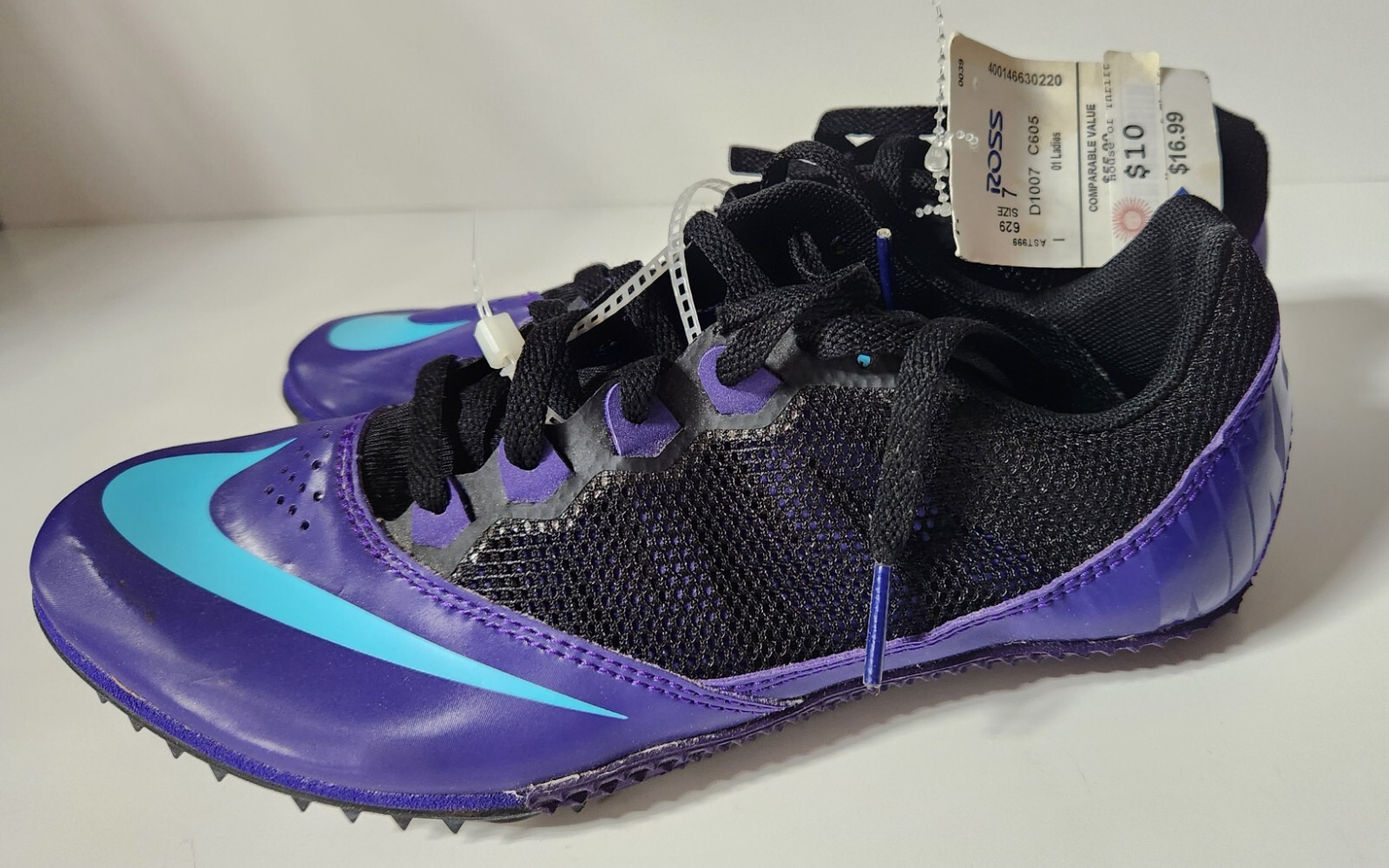 Nike Zoom Rival Purple Cleats for Women (Size 7) – New with Tags