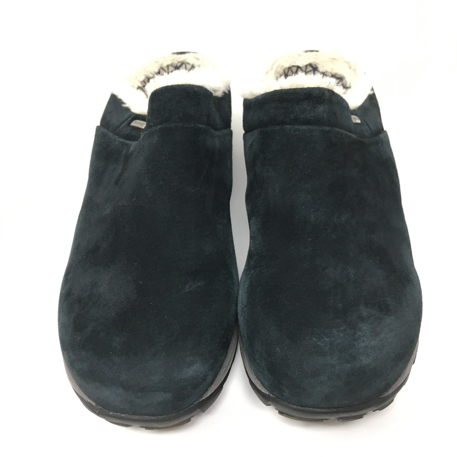 Dansko Parson Waterproof Clogs Loafers Shoes Womens Size 10.5-11 US Black Suede
