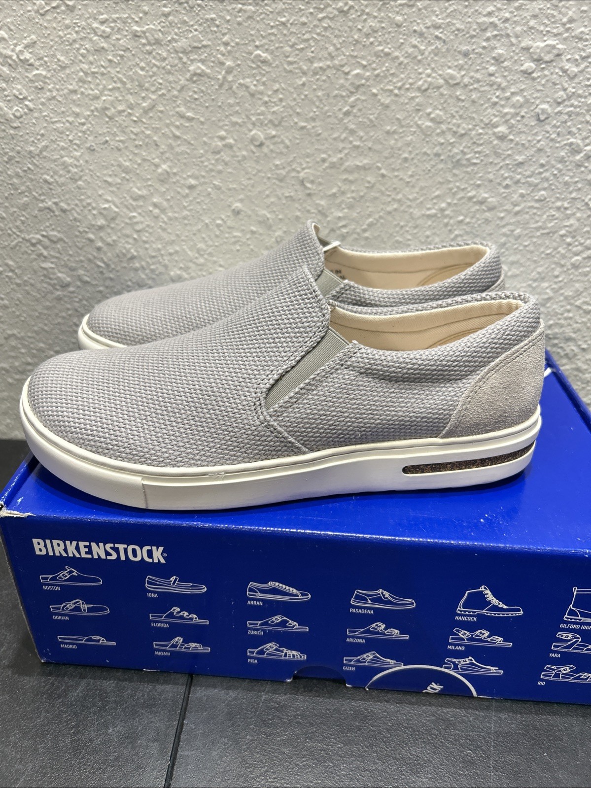 Birkenstock Oswego Whale Gray EU 39 US W8 M6