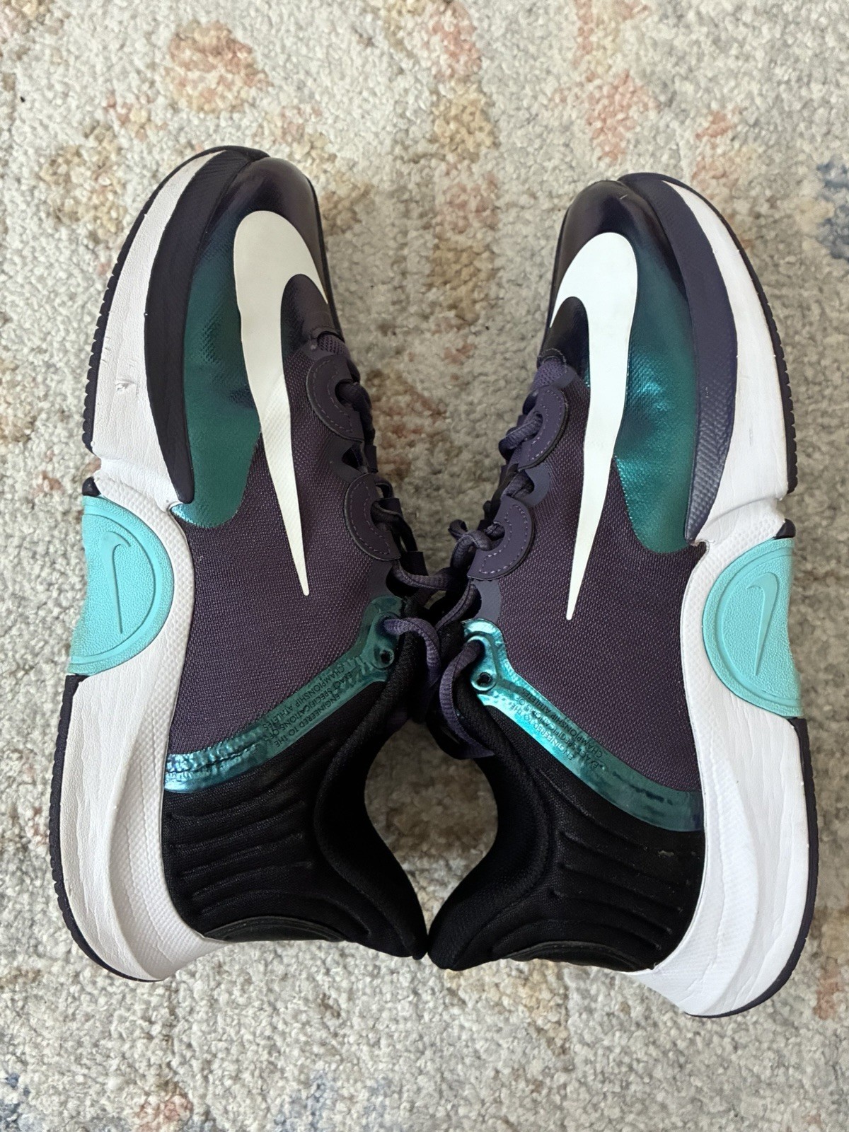 Nike Air Zoom GP Turbo Dark Raisin Purple Women’s Tennis Shoes Size 9.5