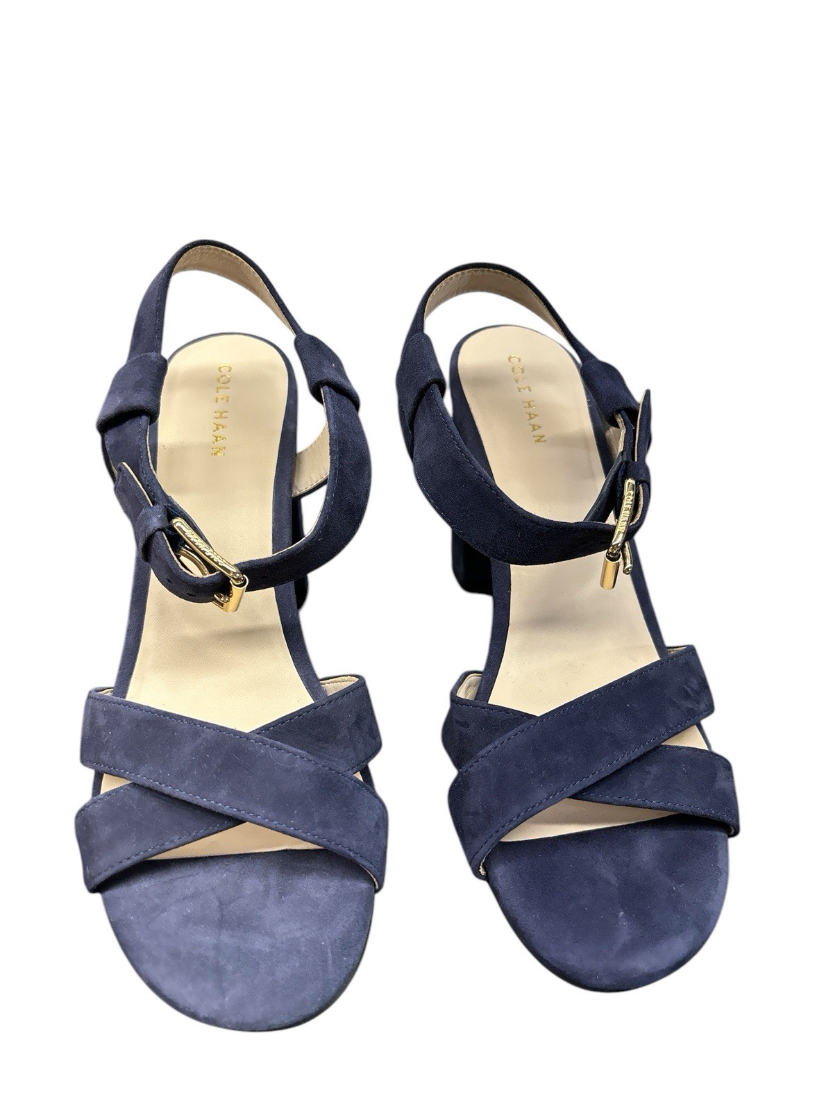Cole Haan Kadi Sandal – Marine Blue Suede – Women’s Size 7.5 B